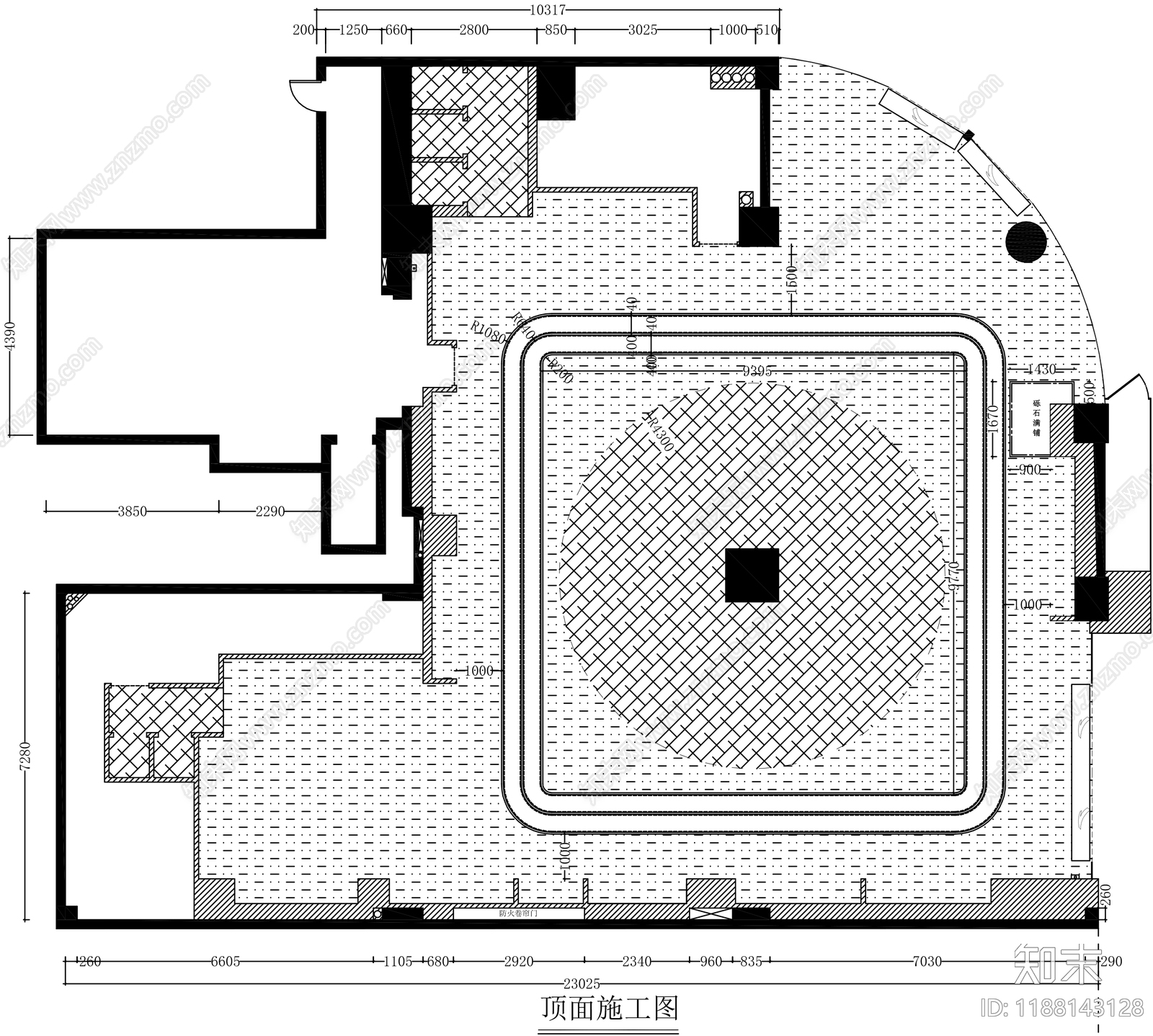 现代服装店cad施工图下载【ID:1188143128】