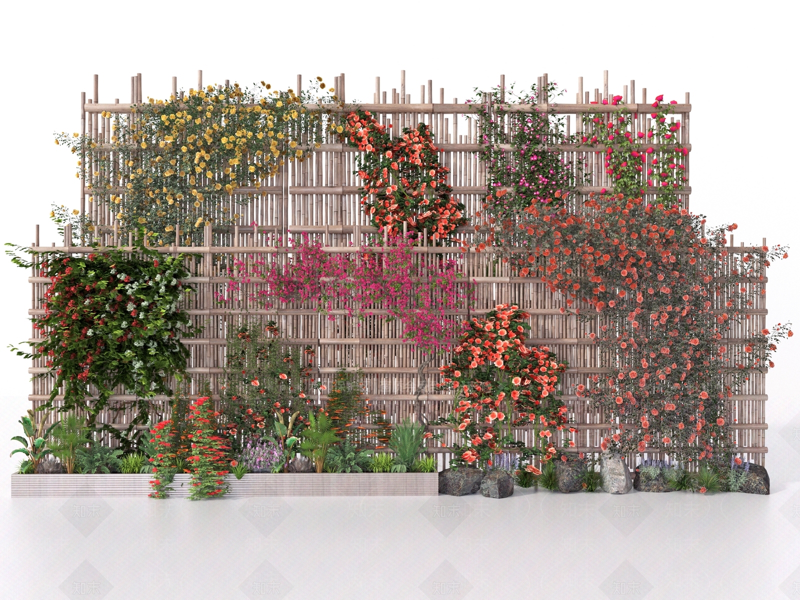 现代藤蔓3D模型下载【ID:1188147994】