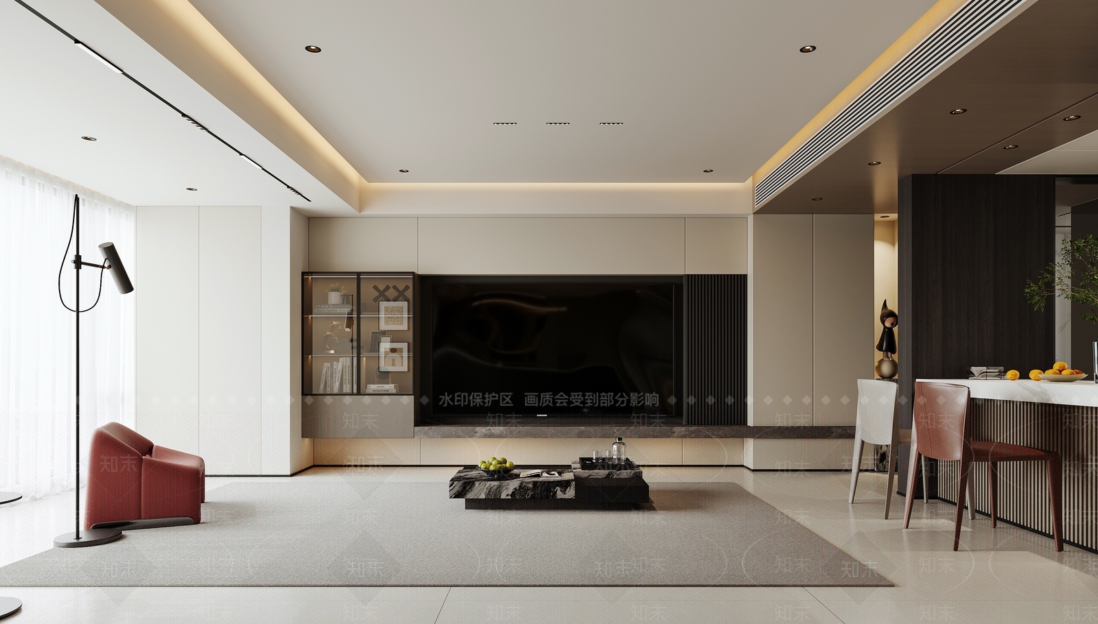 现代衣帽间3D模型下载【ID:1215052683】