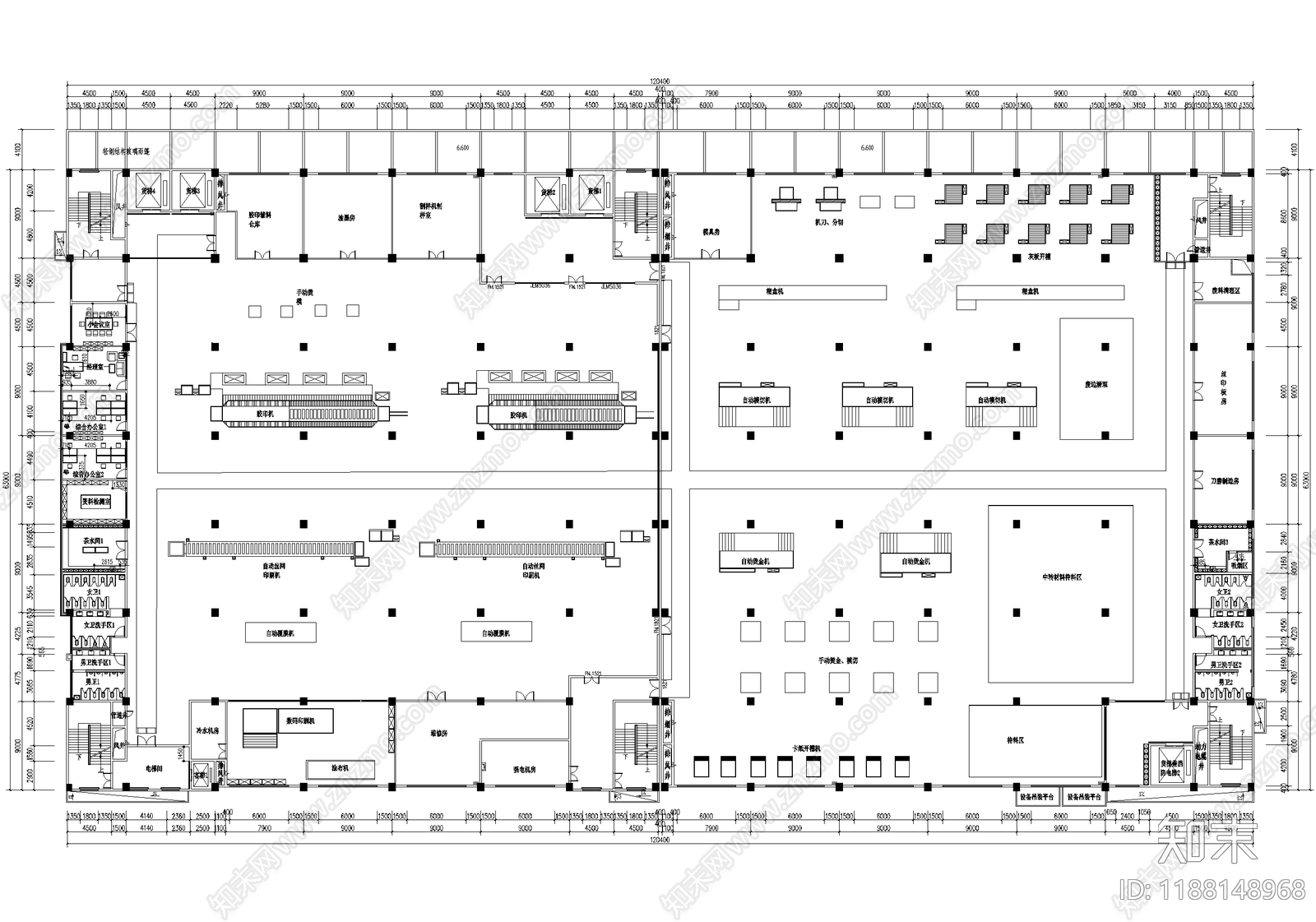 厂房施工图下载【ID:1188148968】