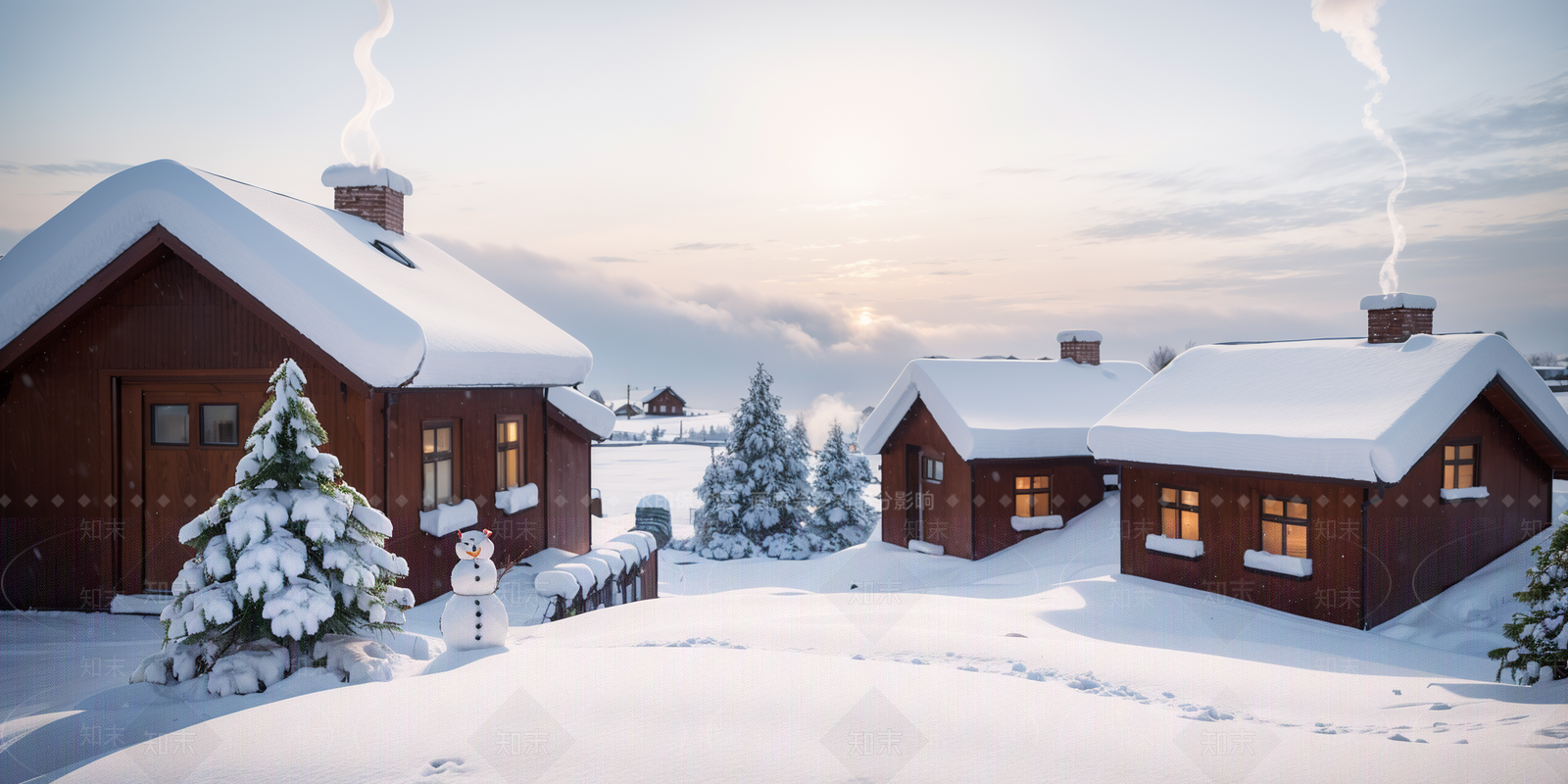 欧式别墅SU模型下载【ID:1188149649】