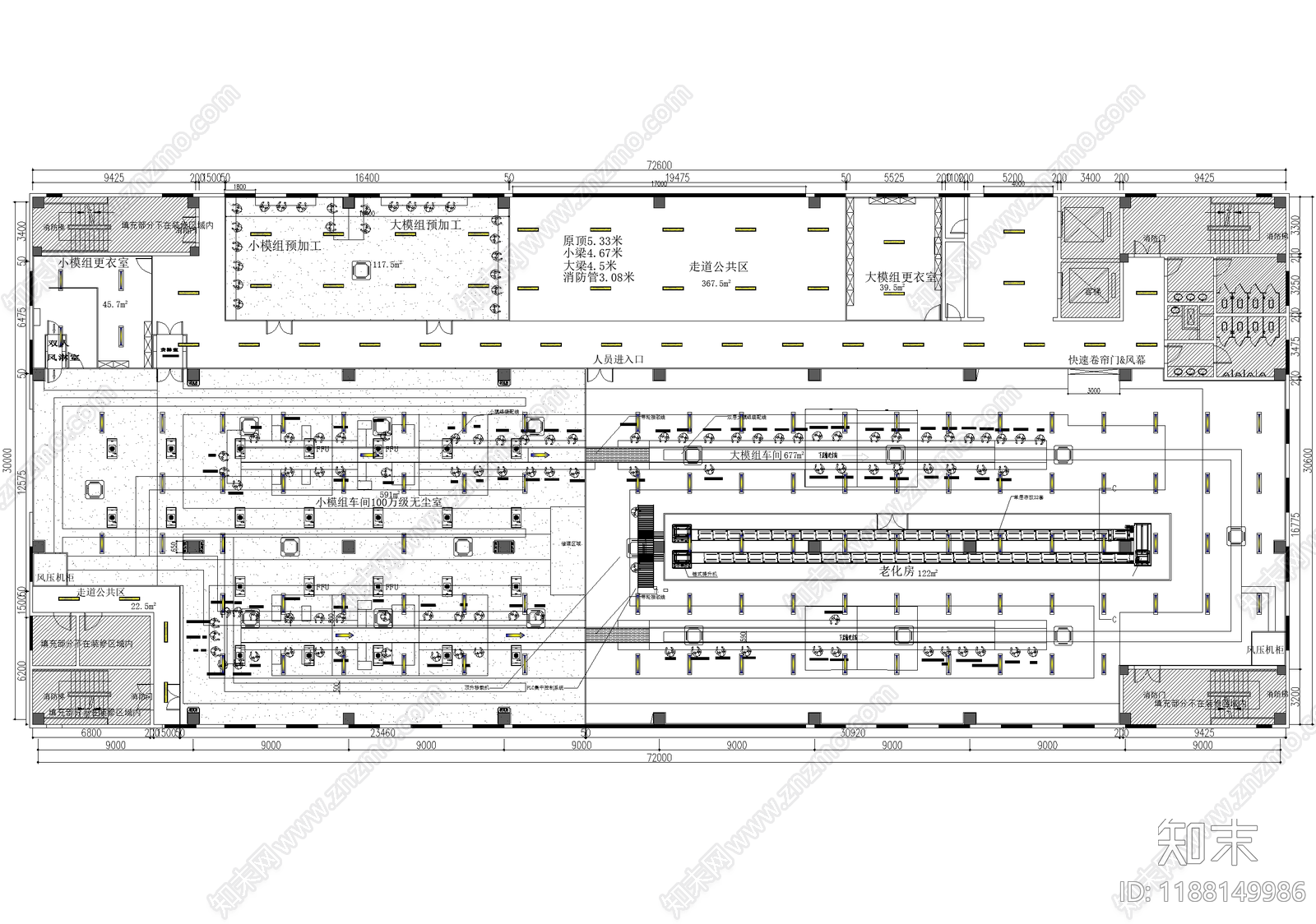厂房施工图下载【ID:1188149986】