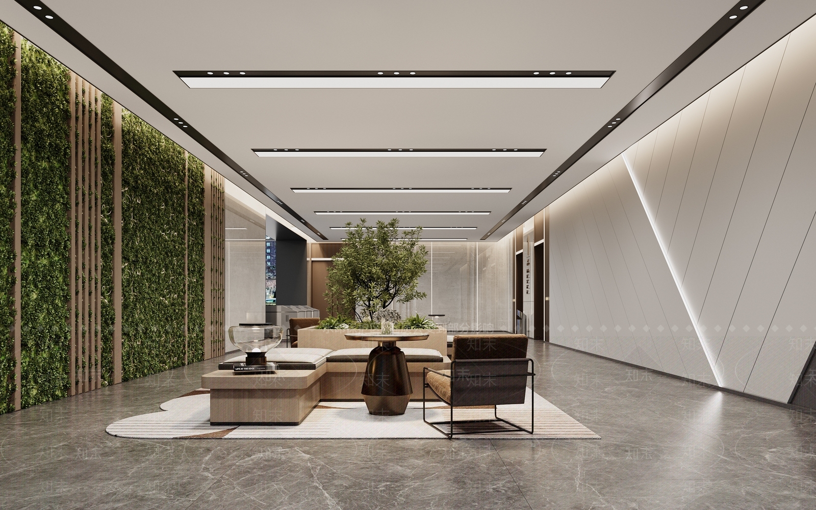 现代走廊3D模型下载【ID:1188155743】