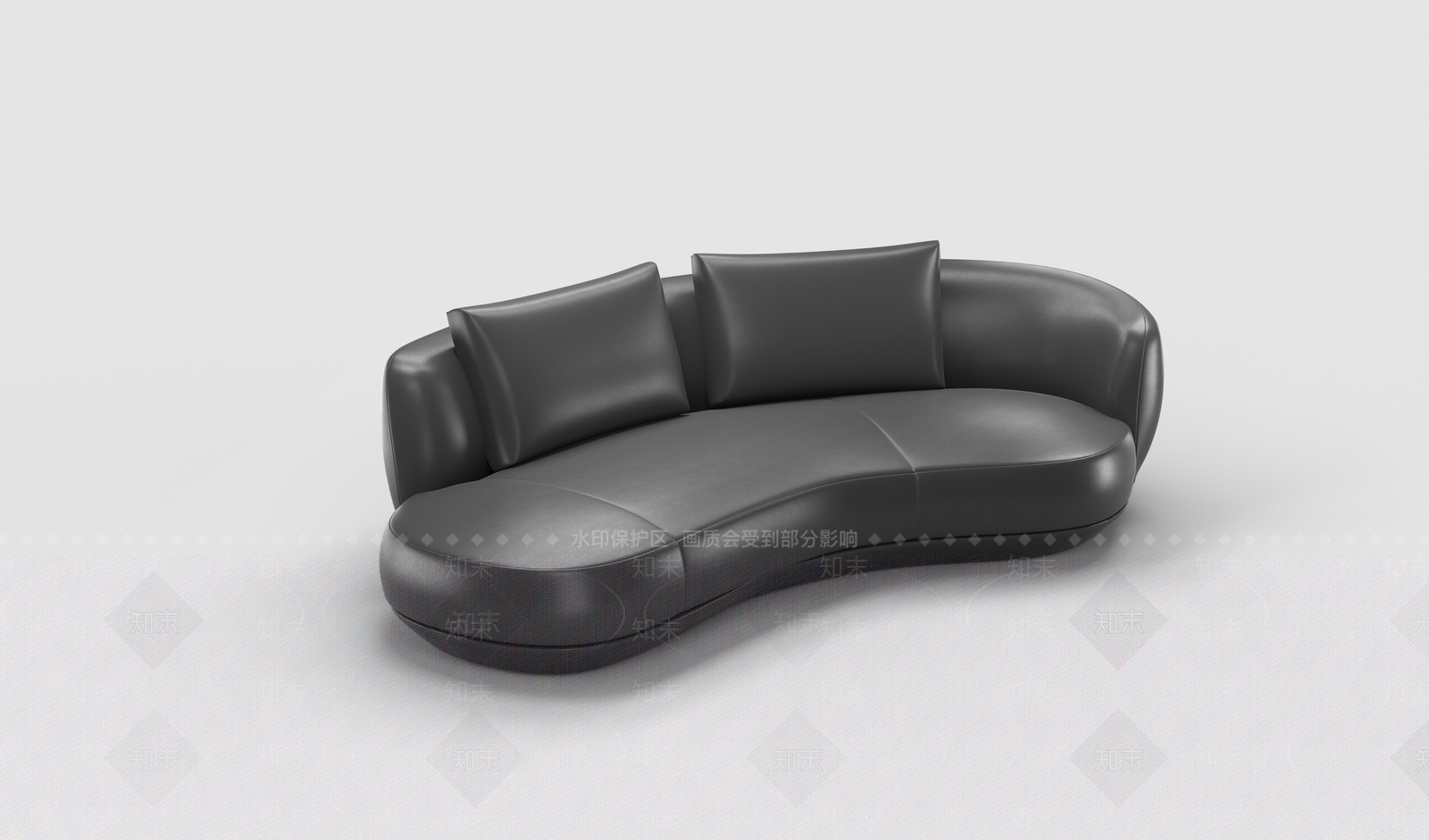 现代意式贵妃椅3D模型下载【ID:1188164167】