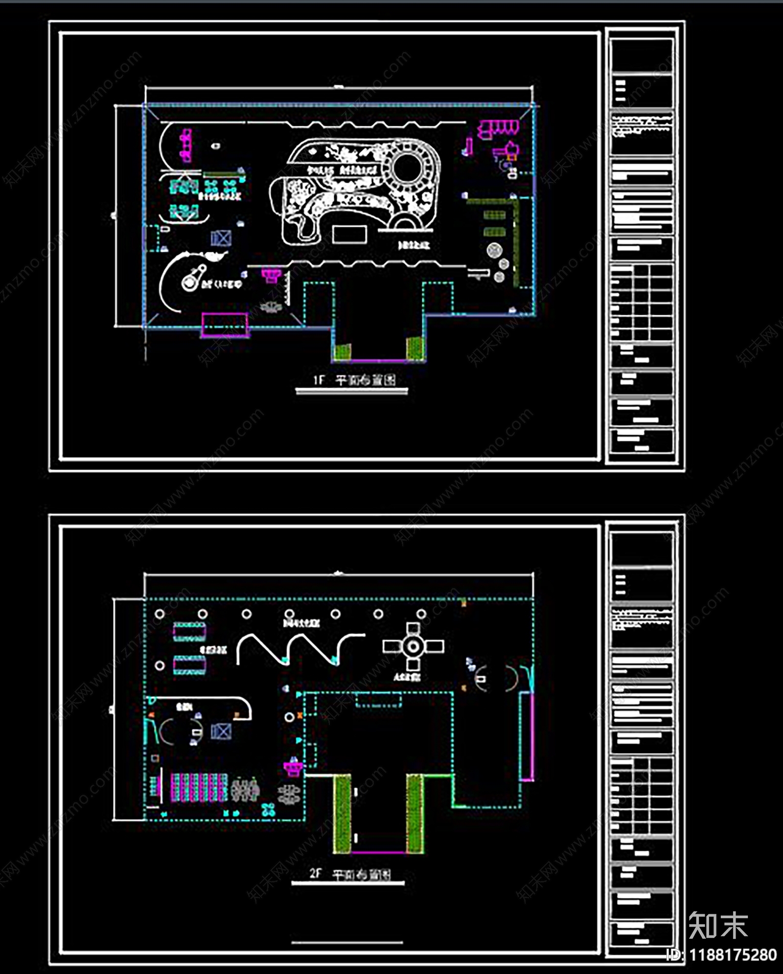 现代其他文化空间cad施工图下载【ID:1188175280】