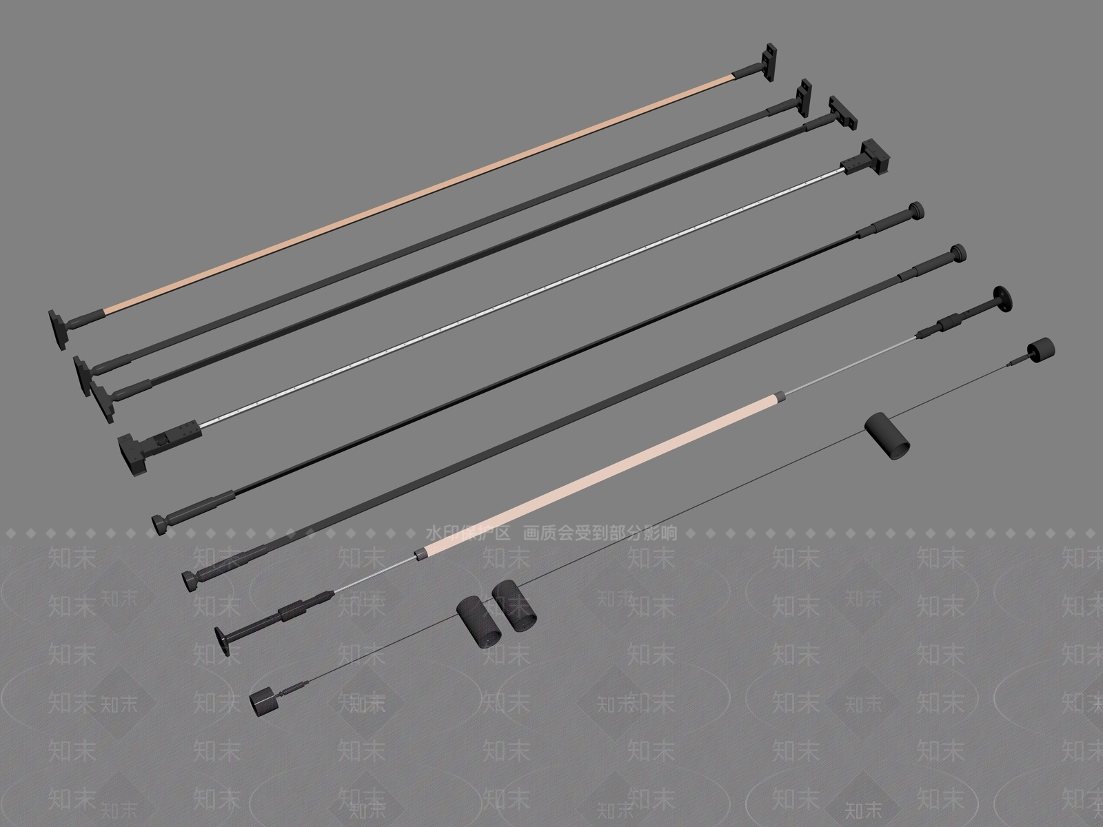 现代其他灯具SU模型下载【ID:1188179644】