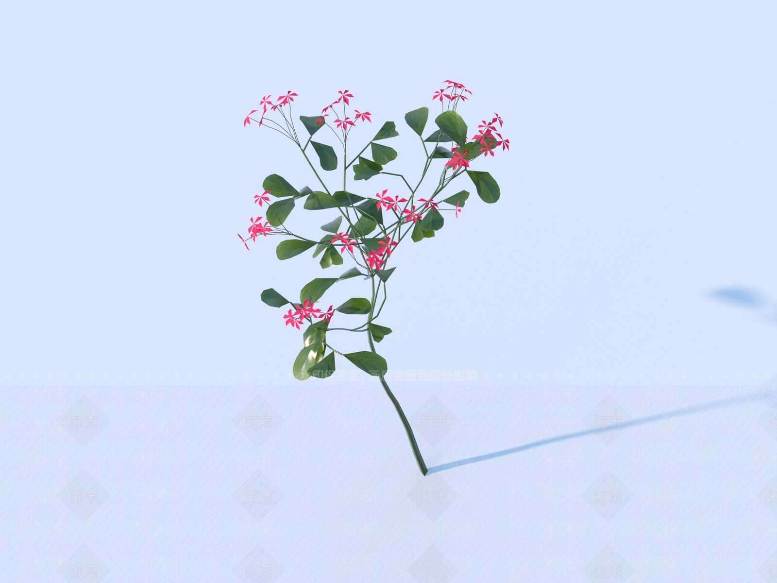 花草组合3D模型下载【ID:1188184025】