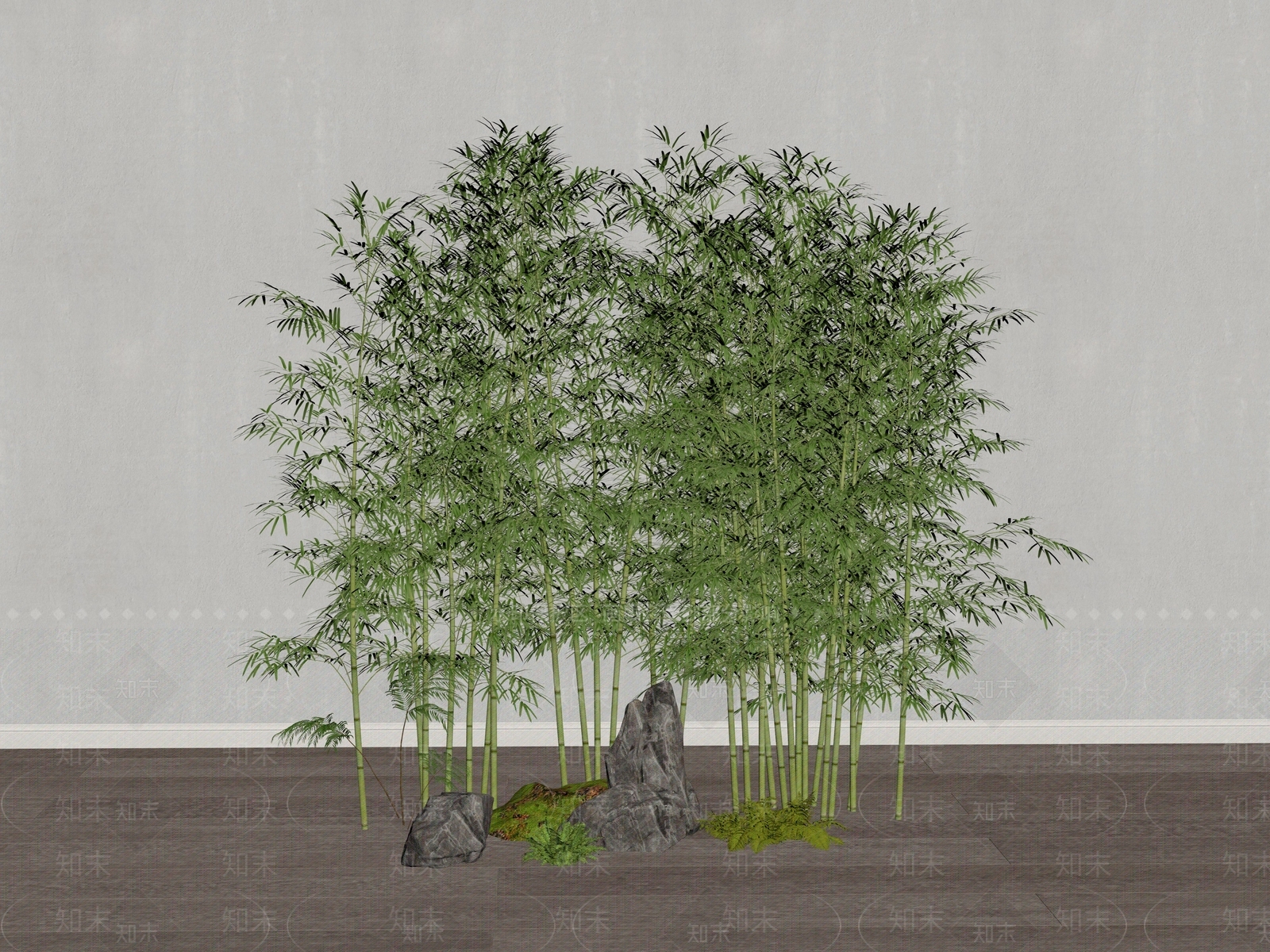 竹子SU模型下载【ID:1188194011】