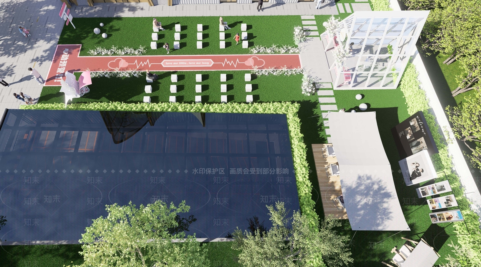 现代其他景观小建筑SU模型下载【ID:1188194988】