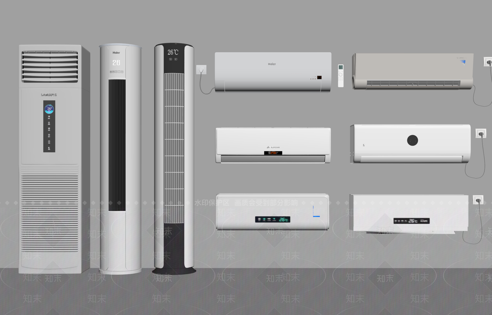 空调SU模型下载【ID:1188224330】