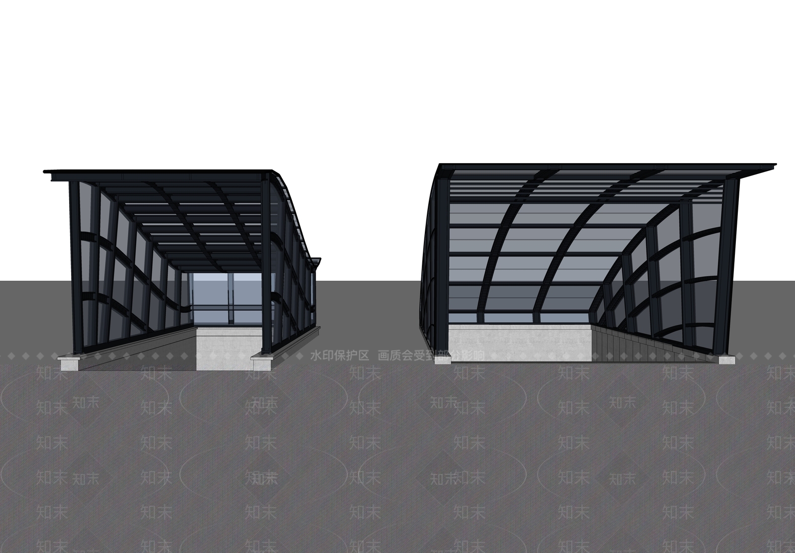 现代简约其他景观小建筑SU模型下载【ID:1188207698】