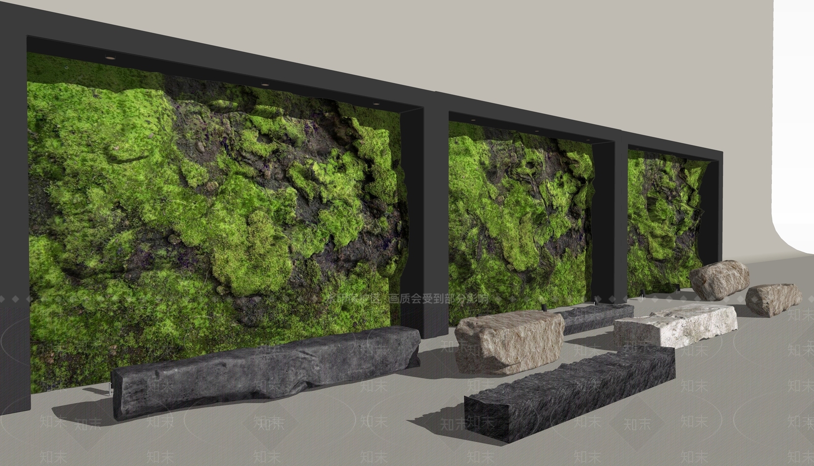 现代工业石头SU模型下载【ID:1188208183】