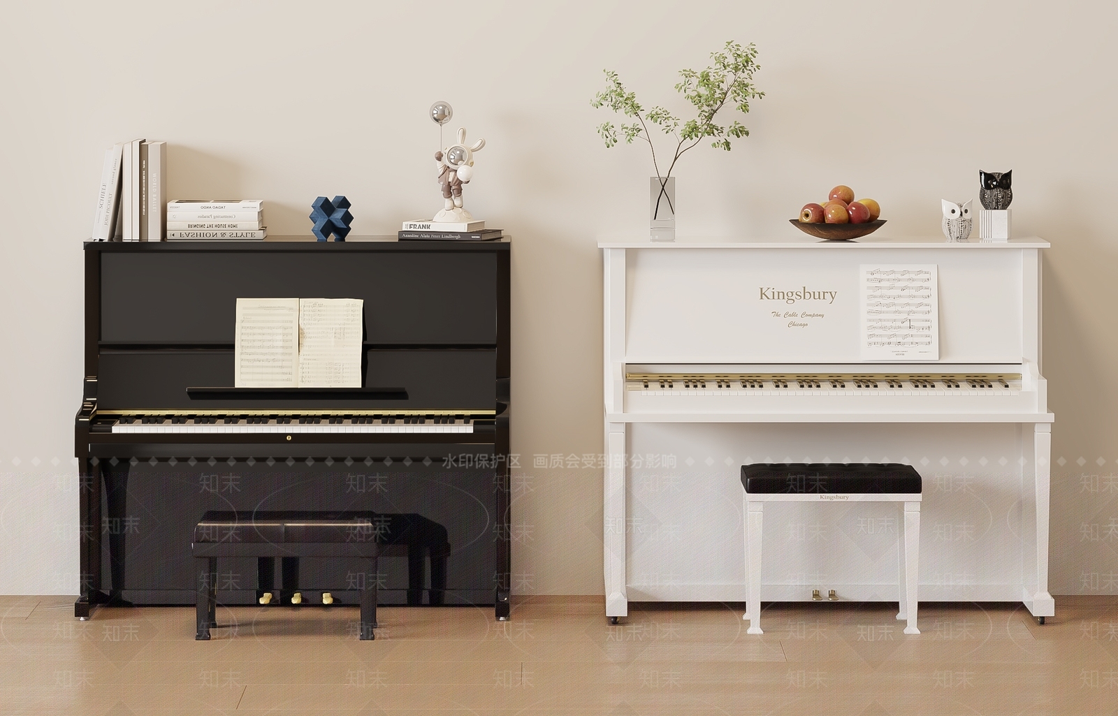 乐器SU模型下载【ID:1188209379】