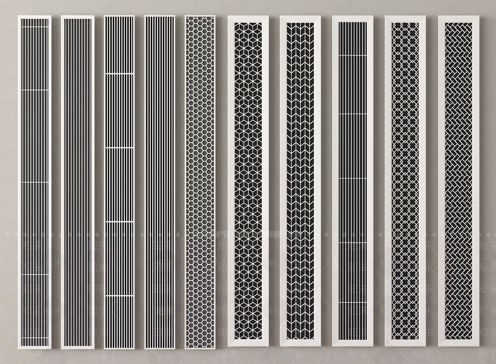 空调出风口SU模型下载【ID:1188215687】