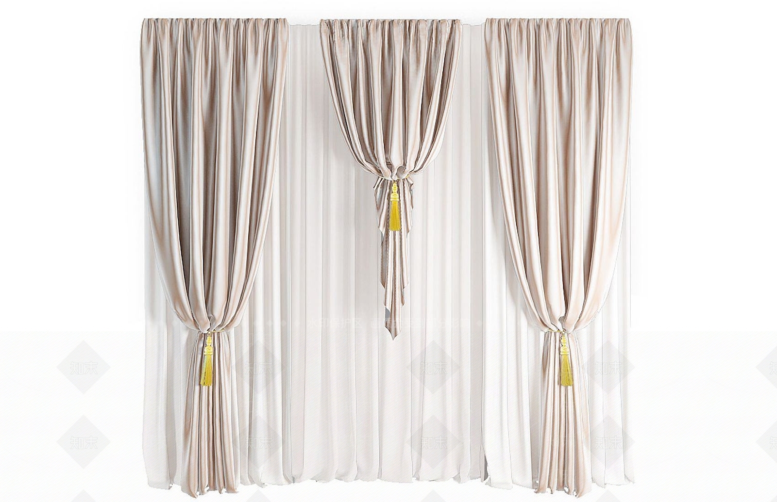 现代摆件组合3D模型下载【ID:1188220428】