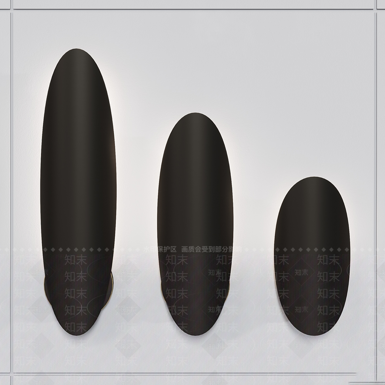 新中式现代壁灯3D模型下载【ID:1188221839】