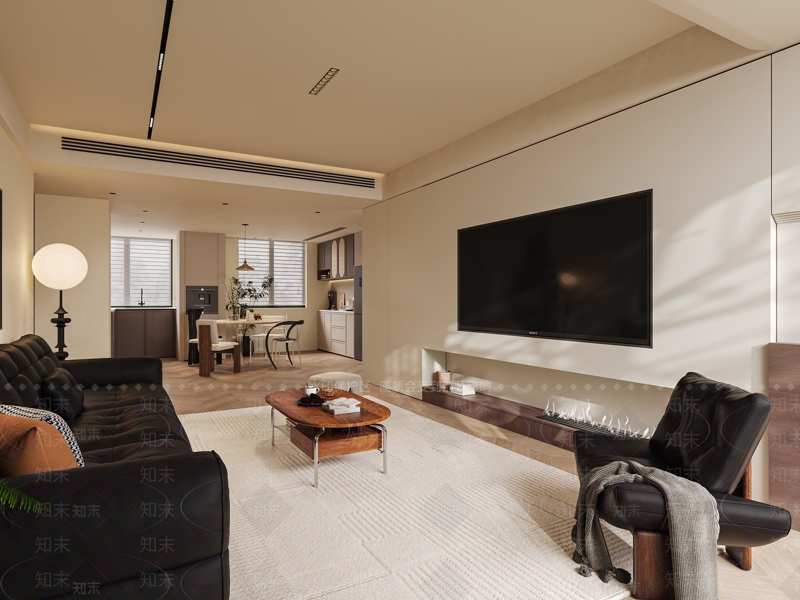 中古开放式厨房3D模型下载【ID:1215053509】