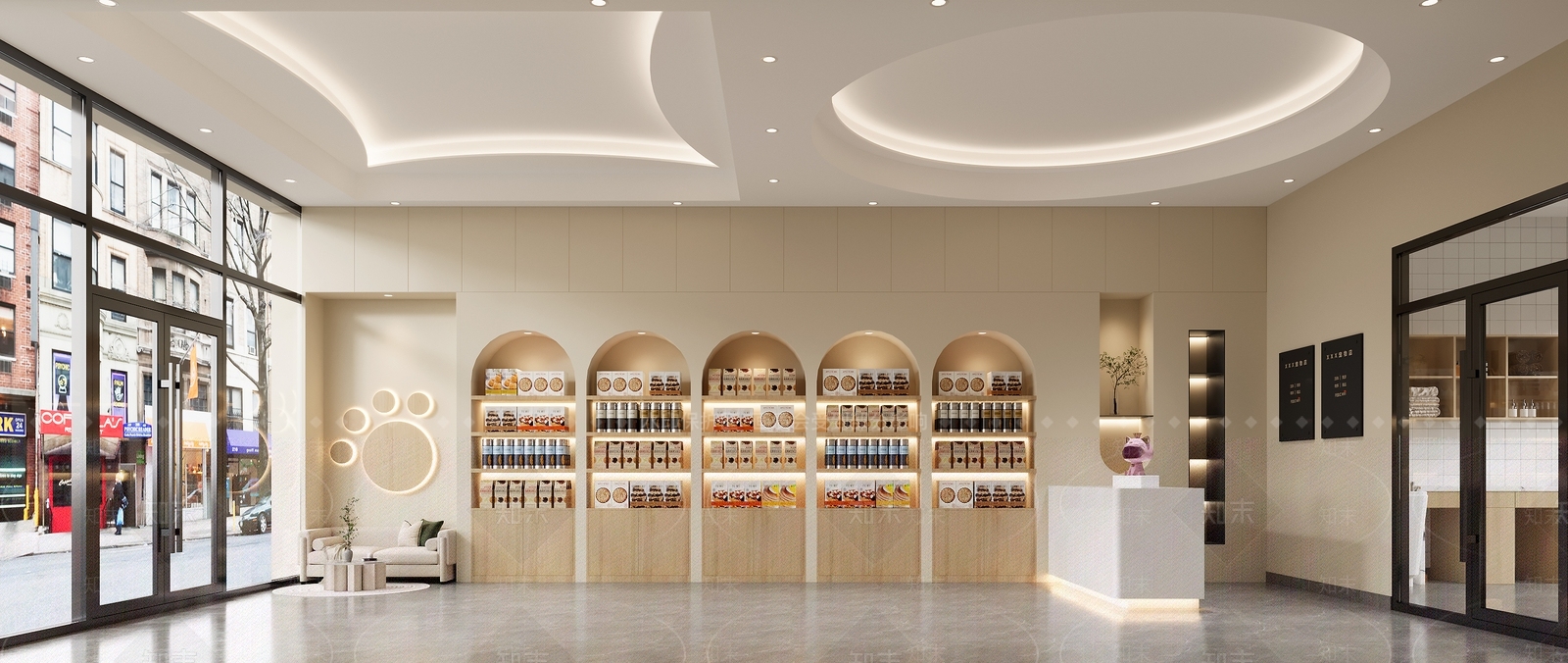 现代宠物店3D模型下载【ID:1188241679】