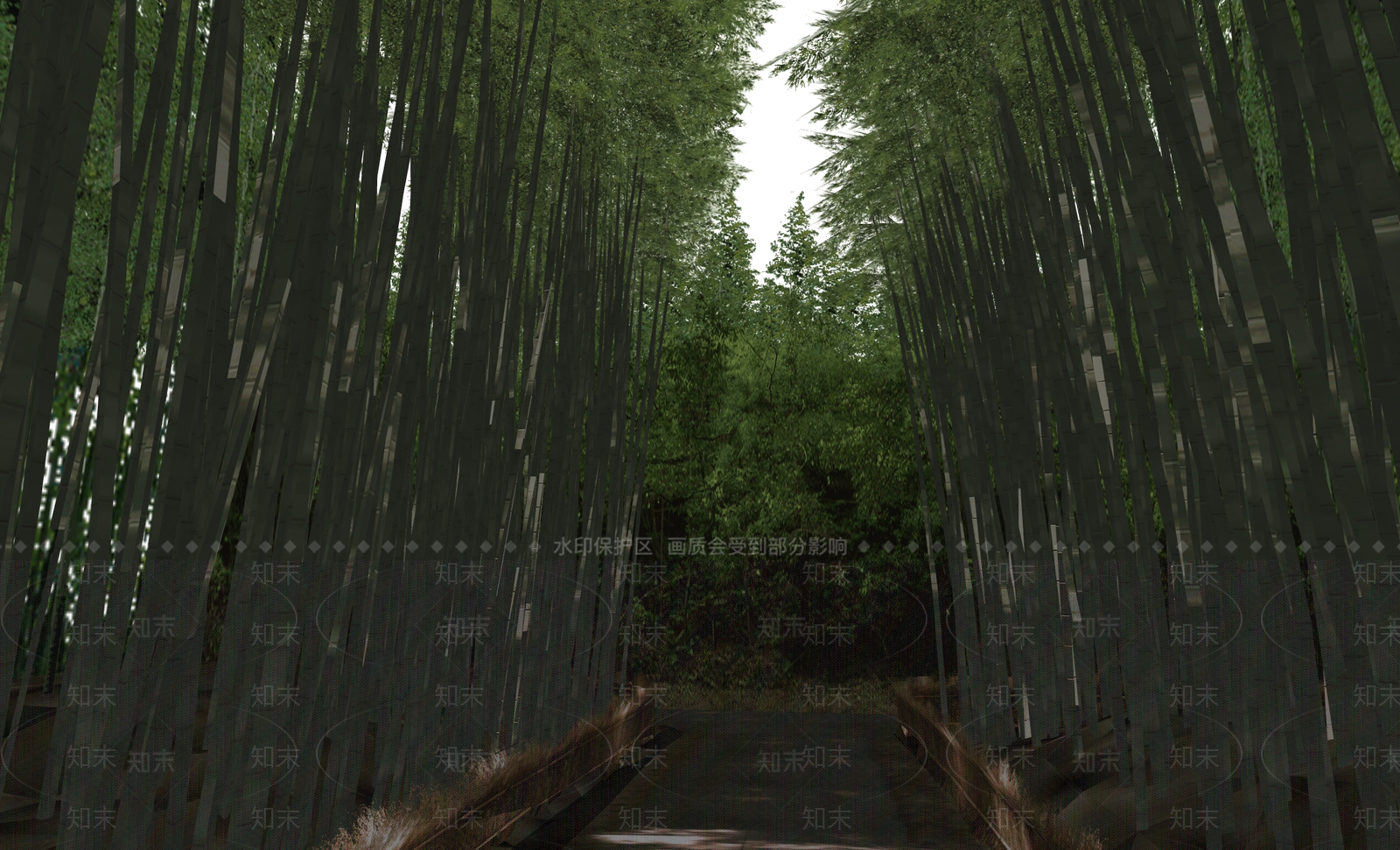 竹子SU模型下载【ID:1188242827】