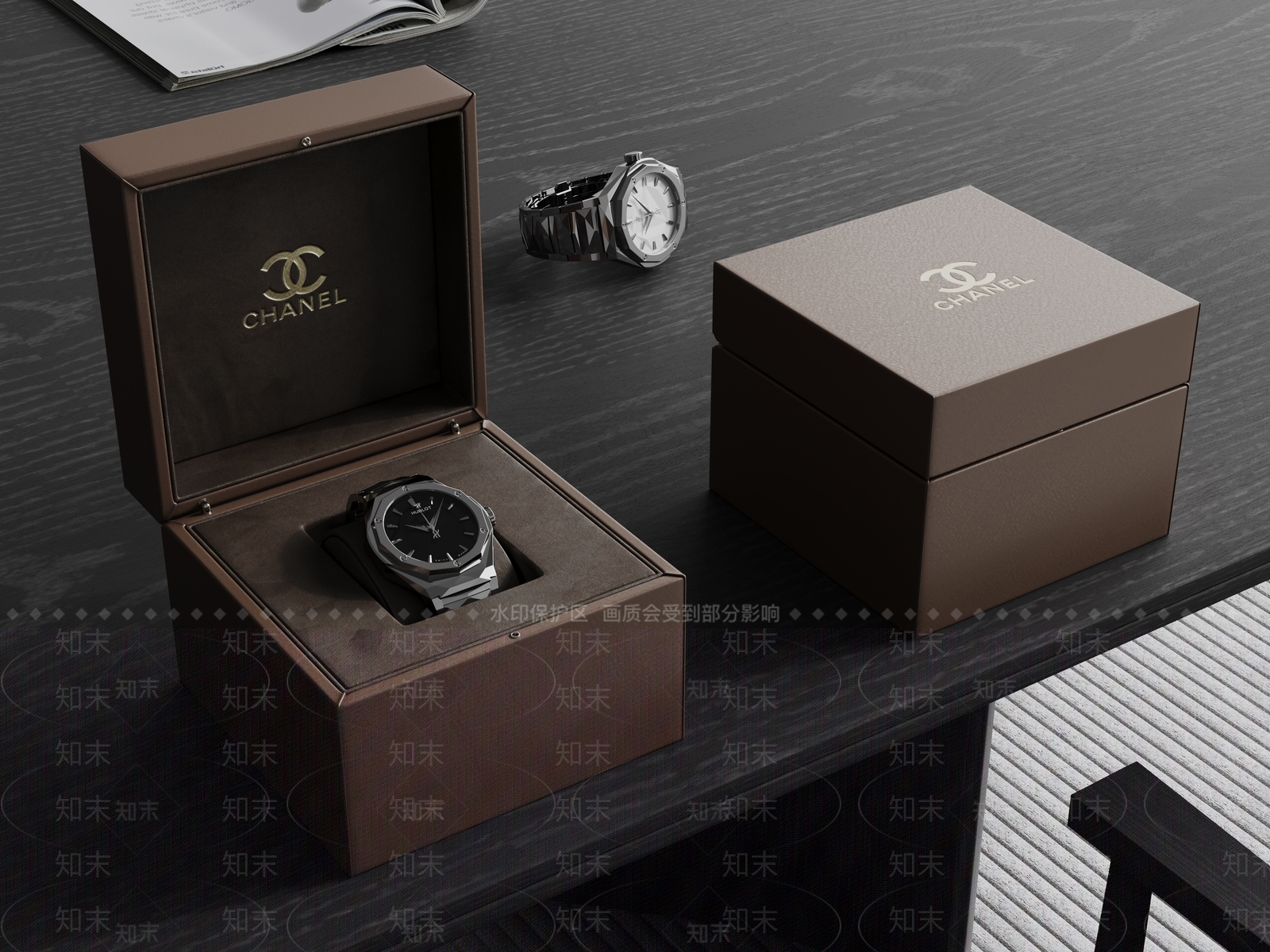 现代简约钟表SU模型下载【ID:1188246517】