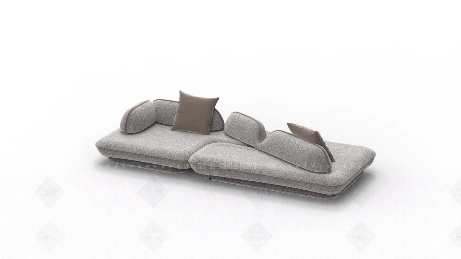 现代懒人沙发3D模型下载【ID:1188248407】