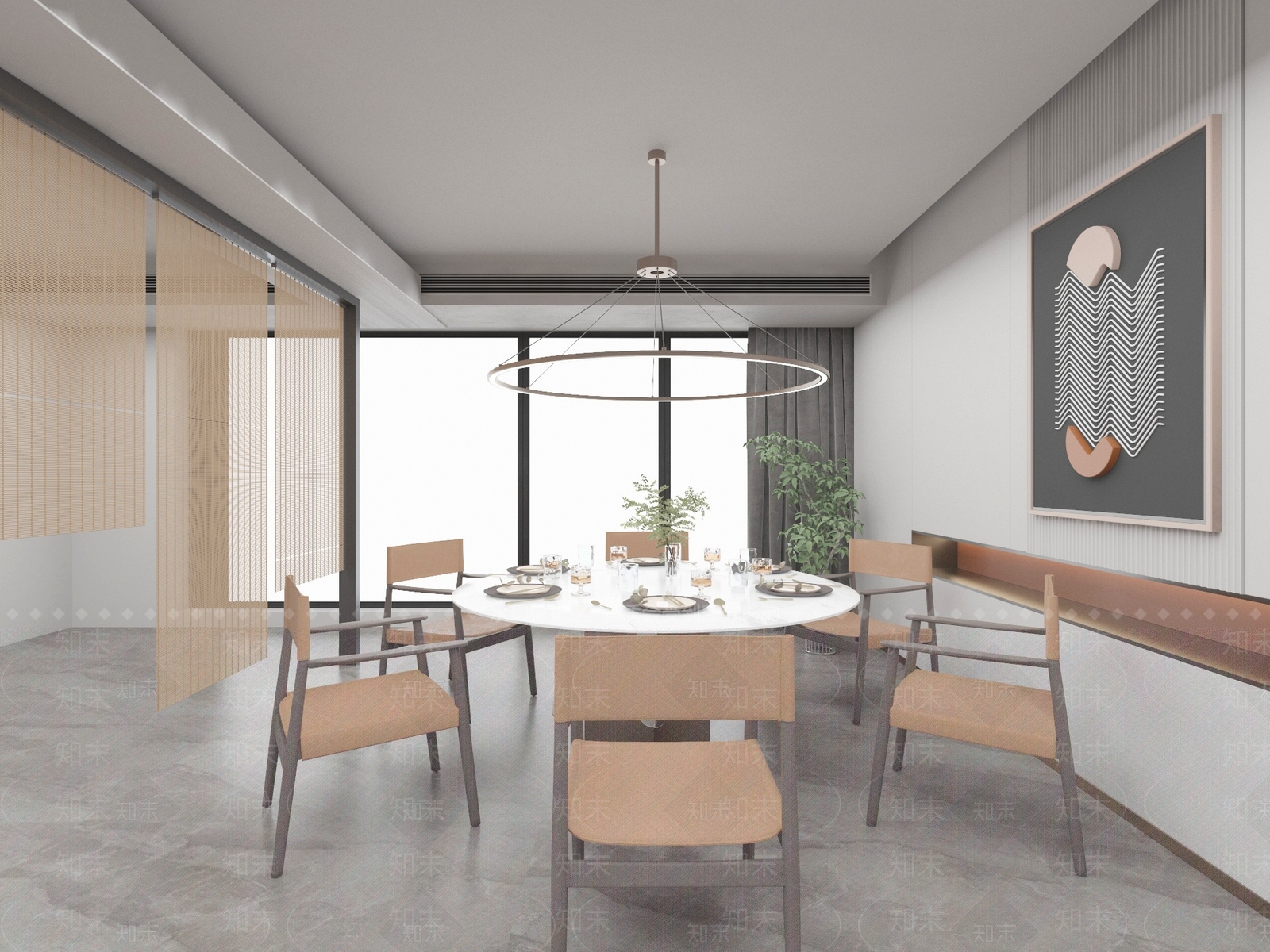 现代包厢3D模型下载【ID:1188268021】
