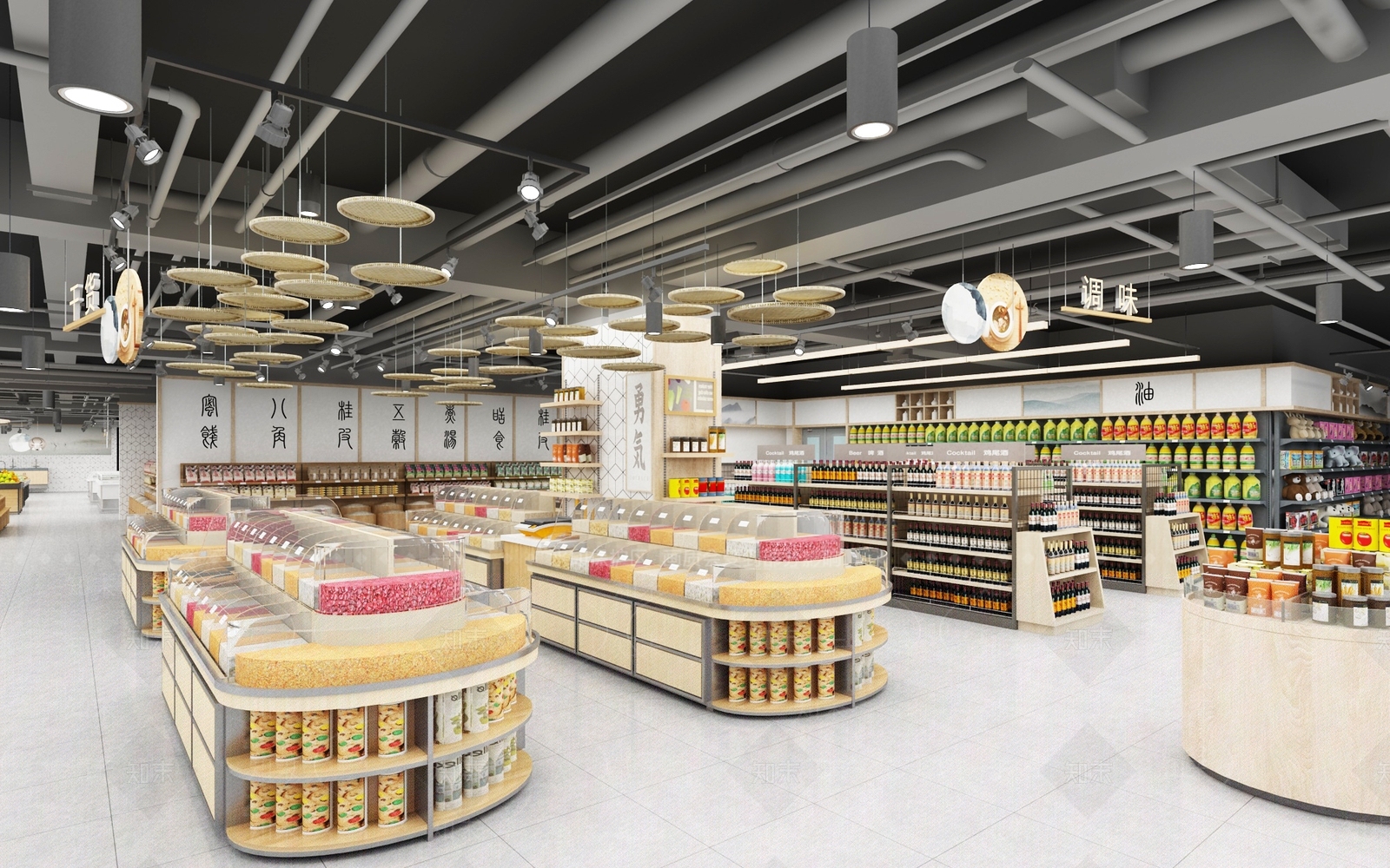 现代超市3D模型下载【ID:1188268560】