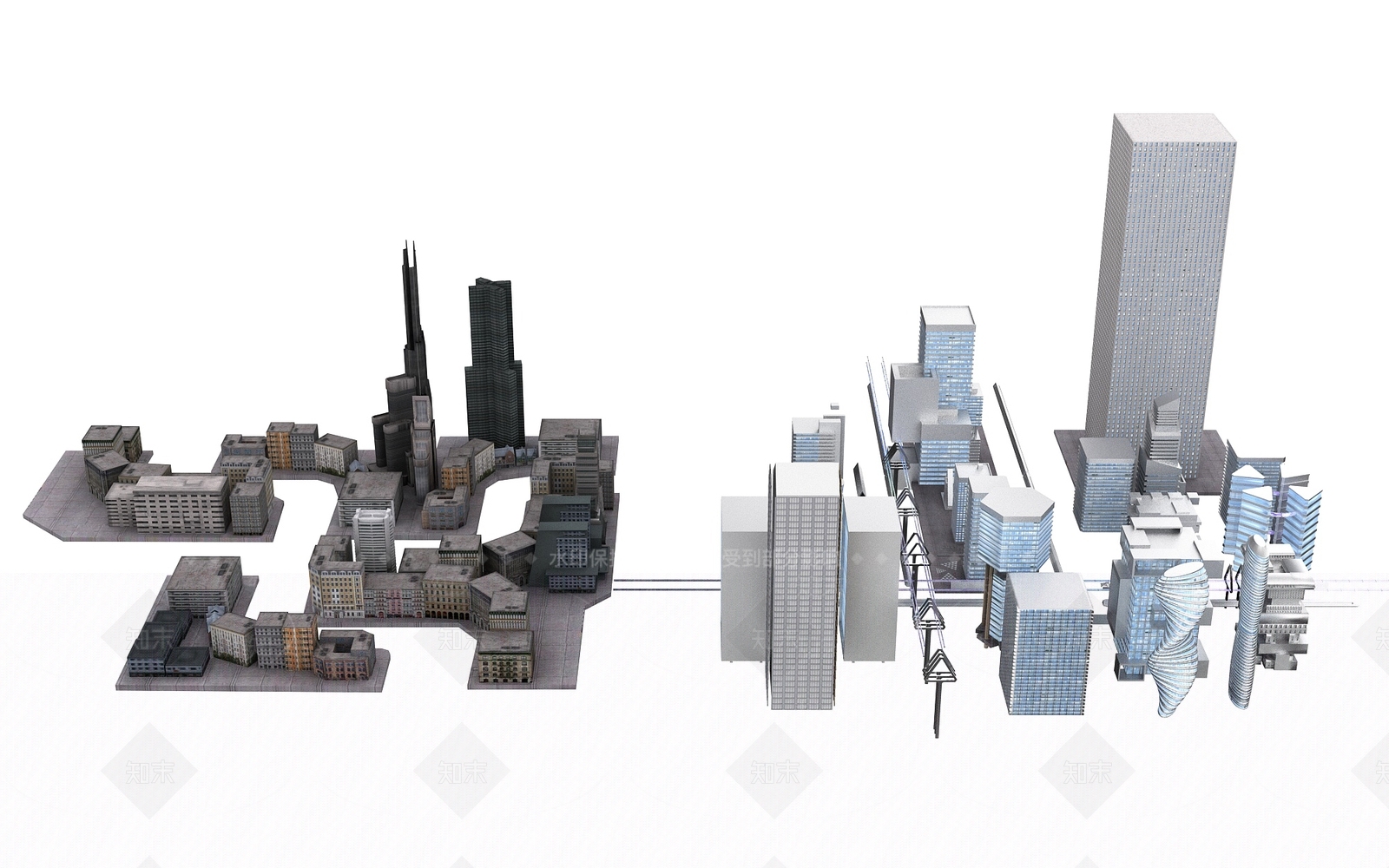 现代艺术风格建筑3D模型下载【ID:1188283805】