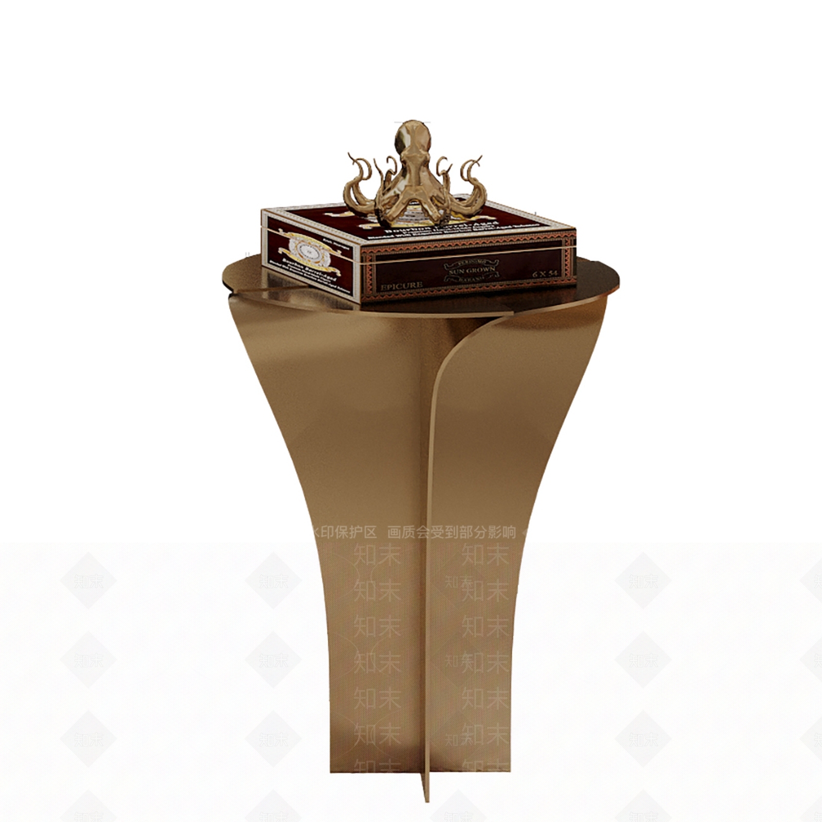 现代意式边几3D模型下载【ID:1188288355】