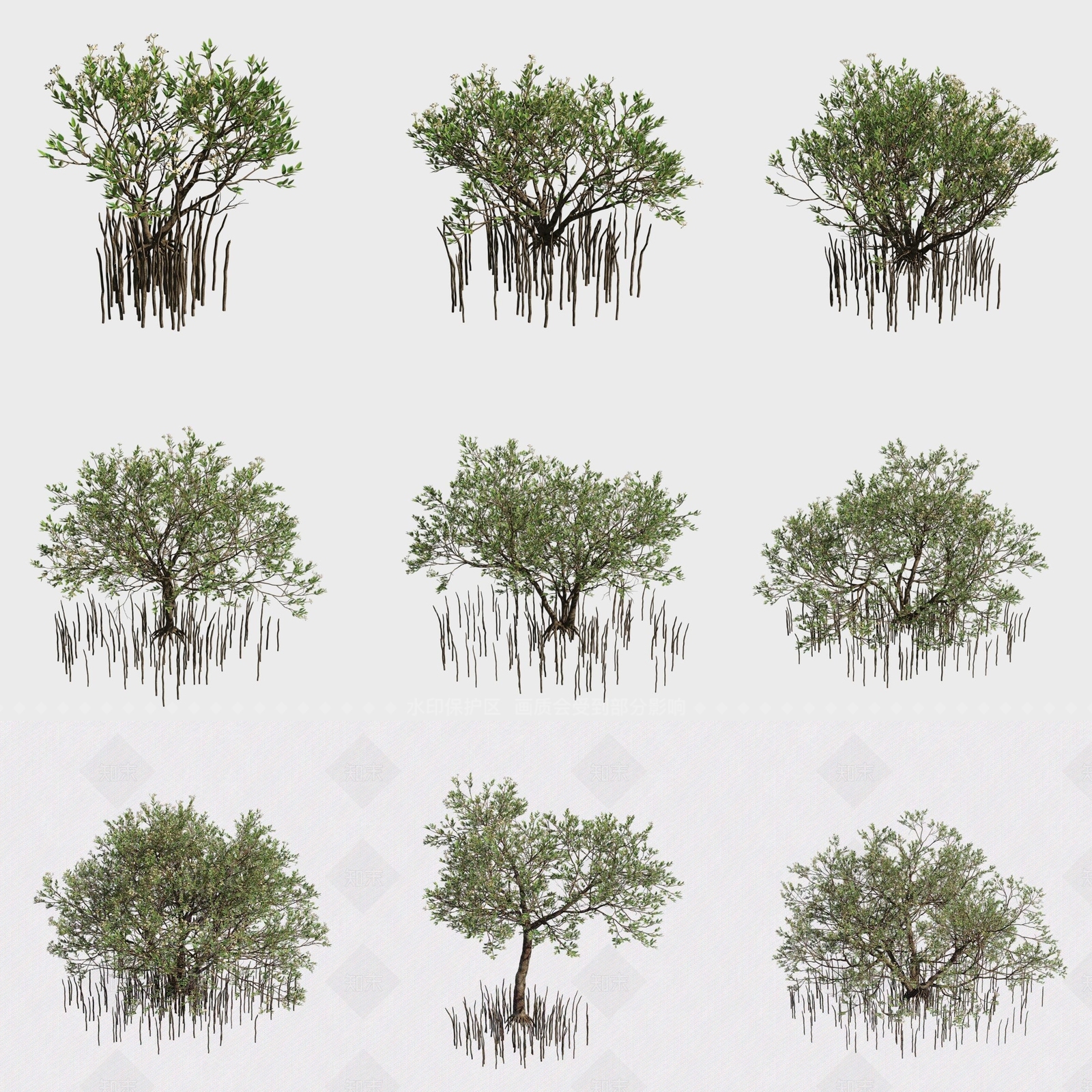 景观树3D模型下载【ID:1188290272】