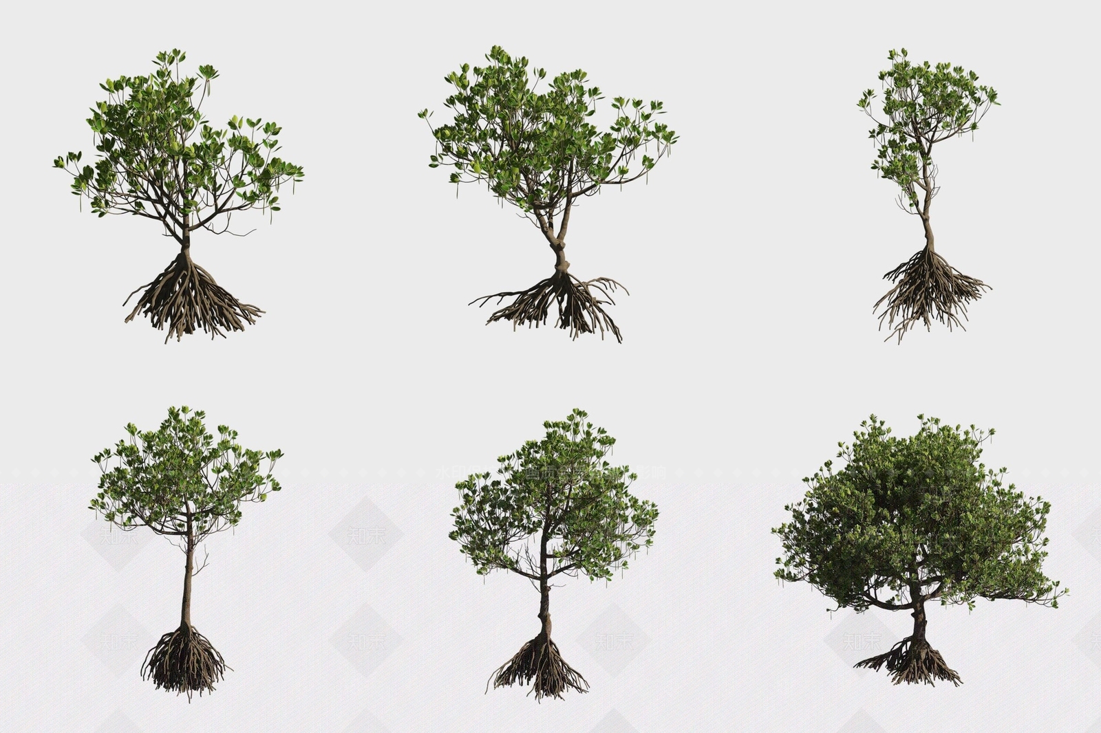 灌木3D模型下载【ID:1188290491】