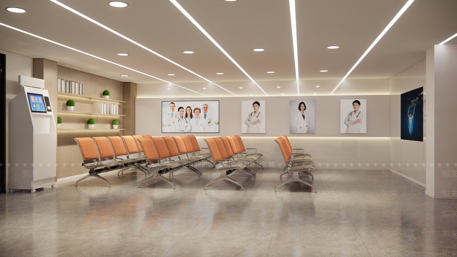 现代医院SU模型下载【ID:1188303035】
