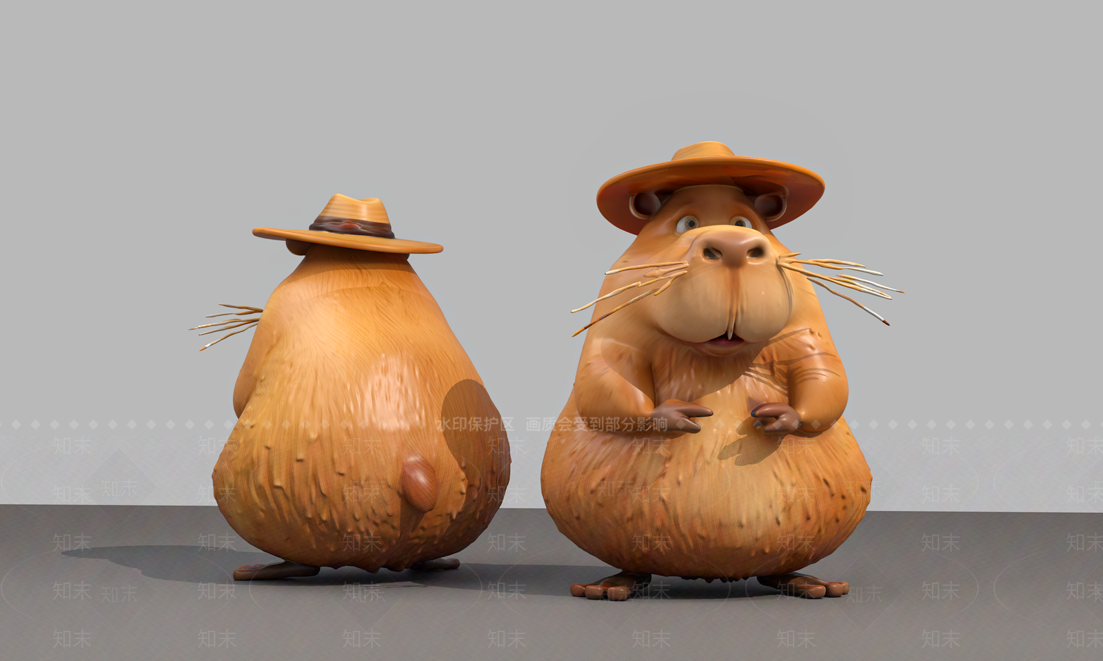爬行类动物3D模型下载【ID:1188307415】