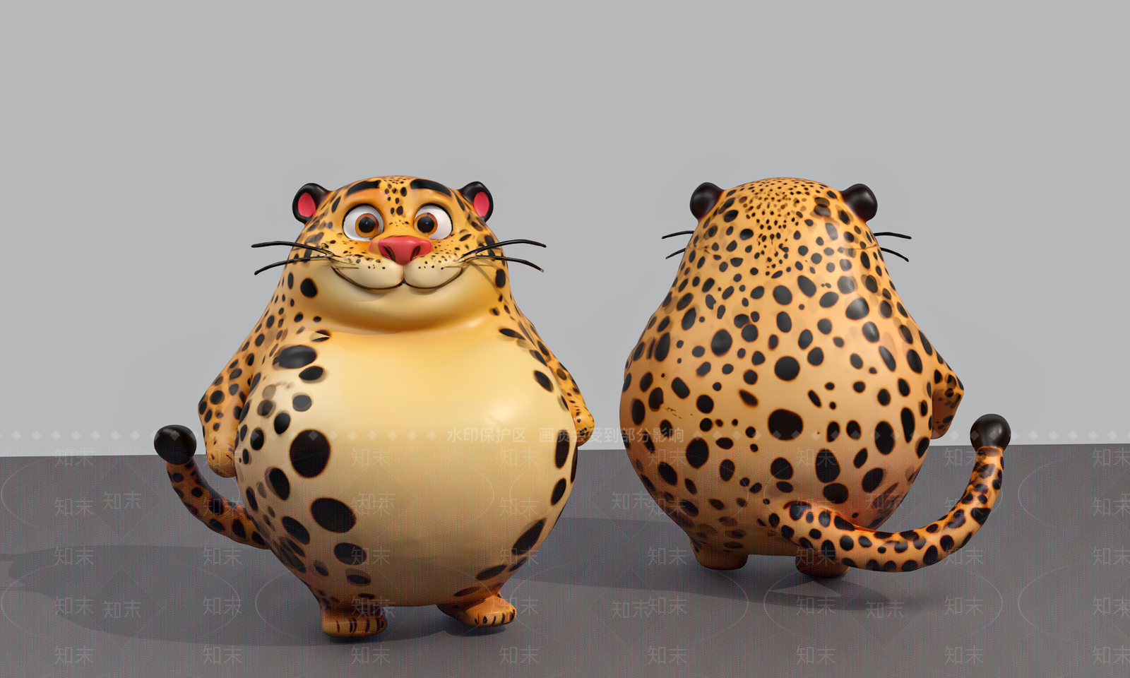 爬行类动物3D模型下载【ID:1188307925】
