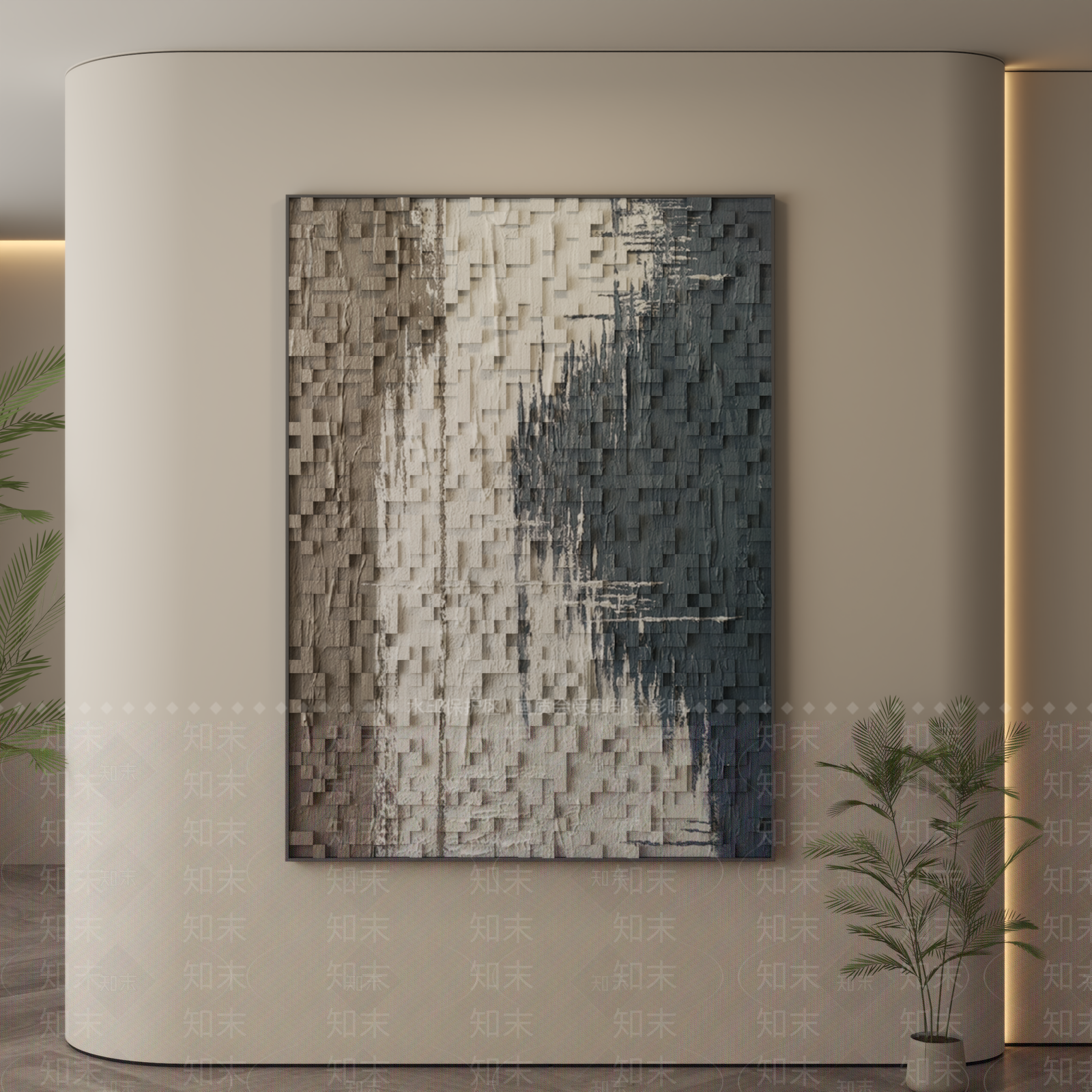 现代简约相框SU模型下载【ID:1188311873】