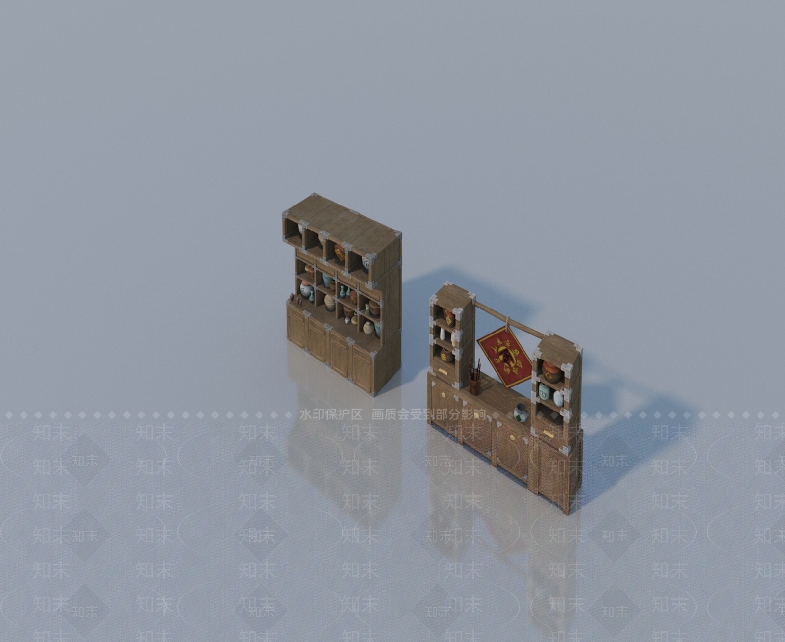 现代单人沙发3D模型下载【ID:1188324068】