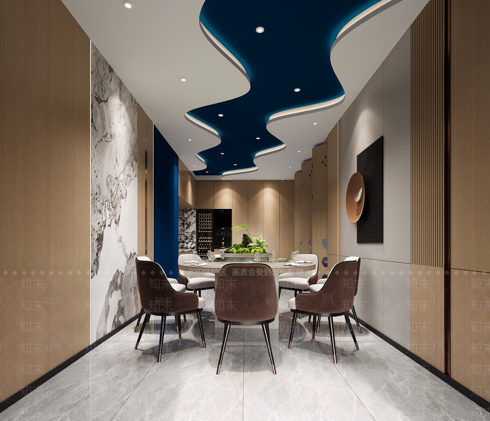 现代其他餐饮空间3D模型下载【ID:1188322969】