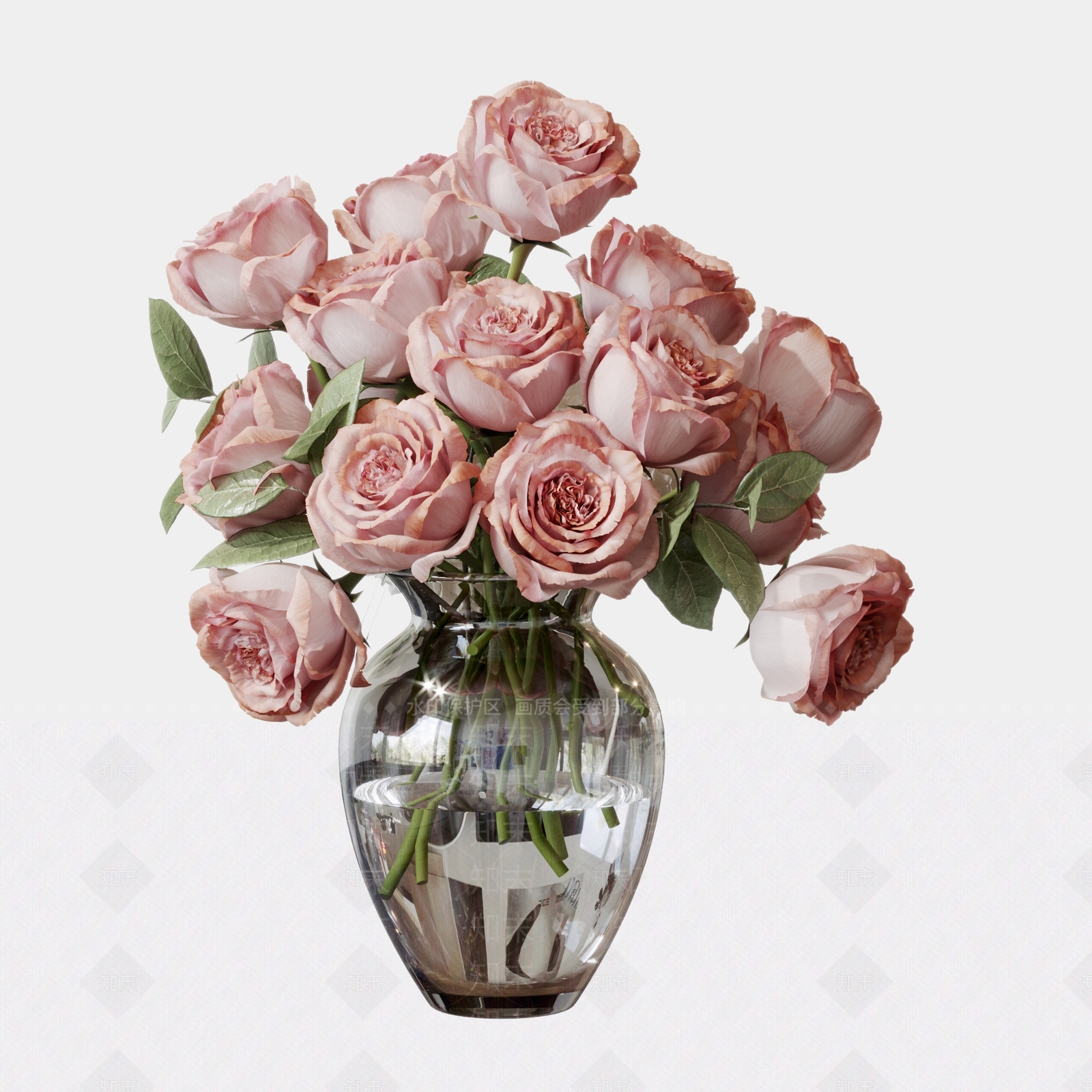 现代花艺3D模型下载【ID:1188325451】