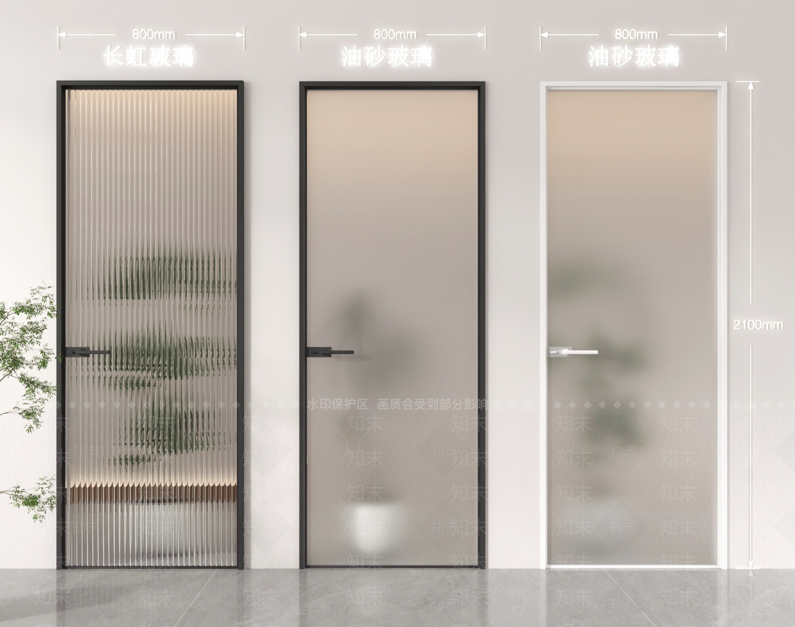 现代单开门3D模型下载【ID:1188328830】