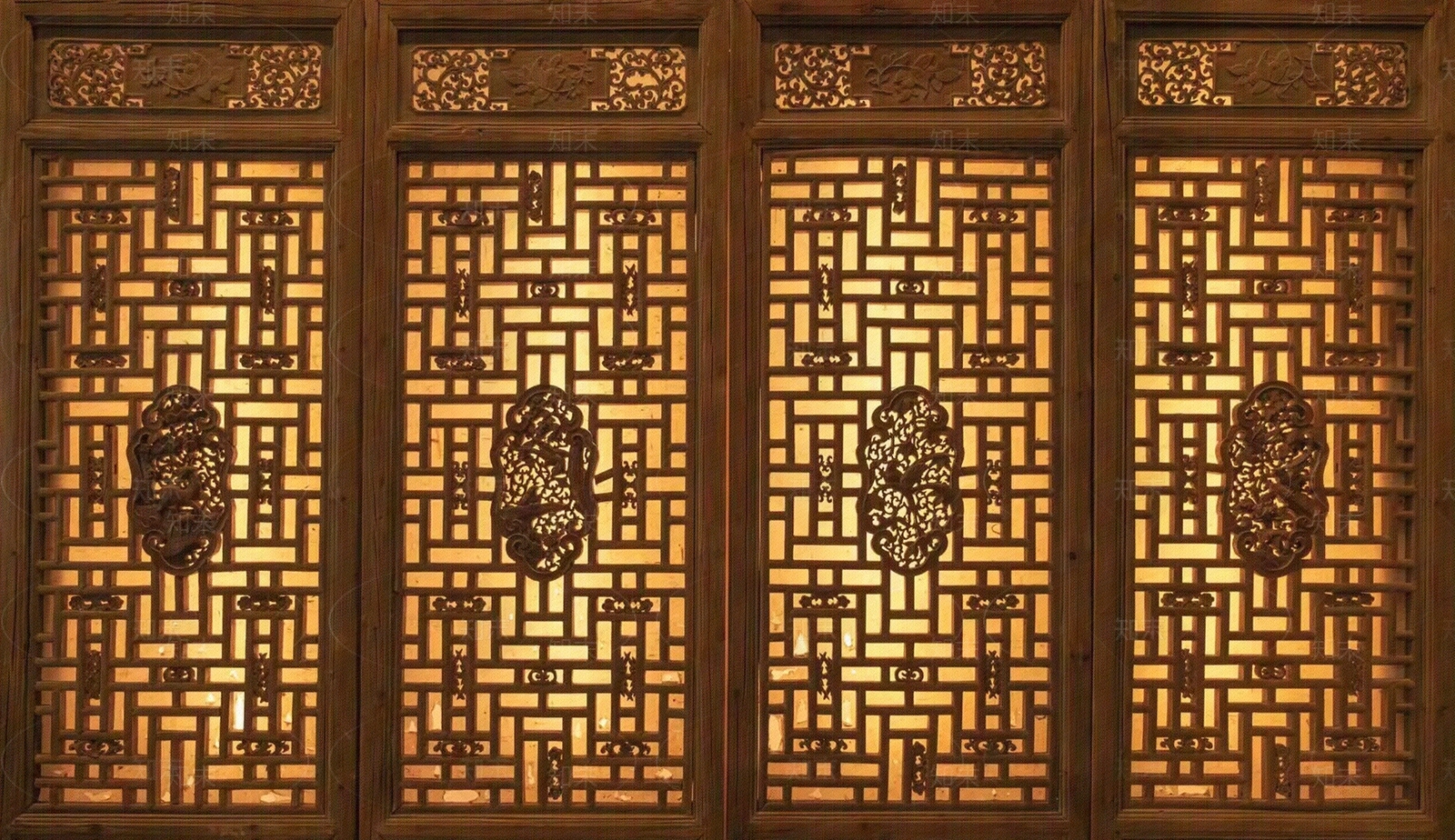 中式窗户贴图下载【ID:1188330664】