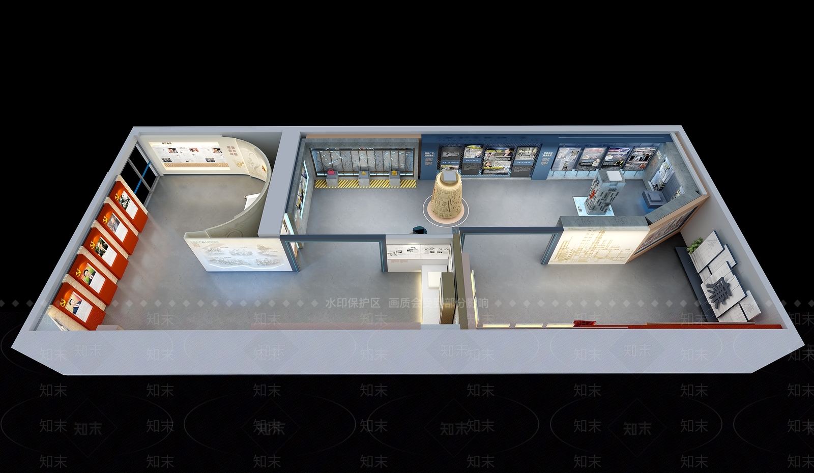 现代其他公共空间3D模型下载【ID:1188335666】