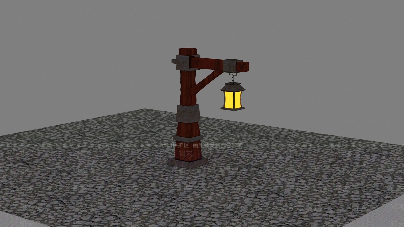 欧式路灯3D模型下载【ID:1188343912】