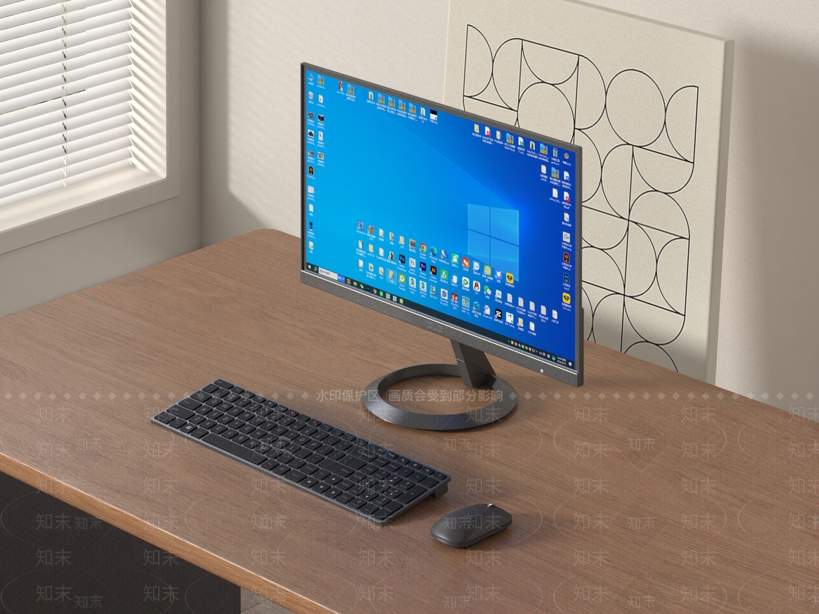 电脑3D模型下载【ID:1188360177】