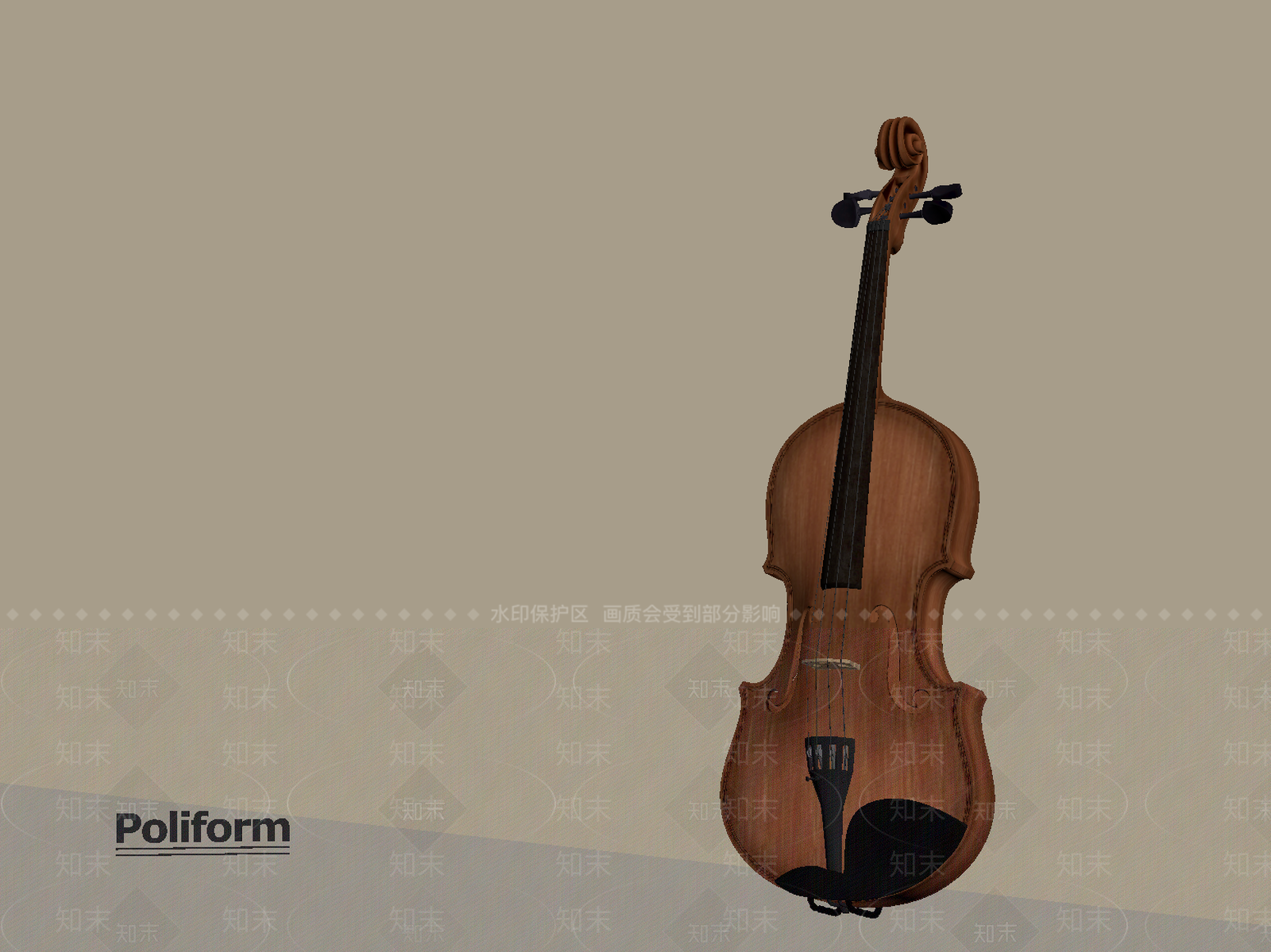 乐器SU模型下载【ID:1188360936】