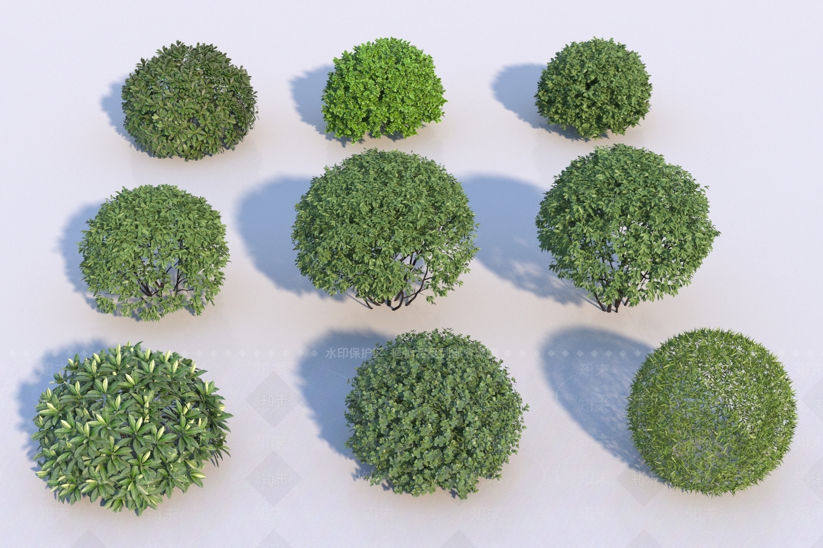 灌木3D模型下载【ID:1188365443】