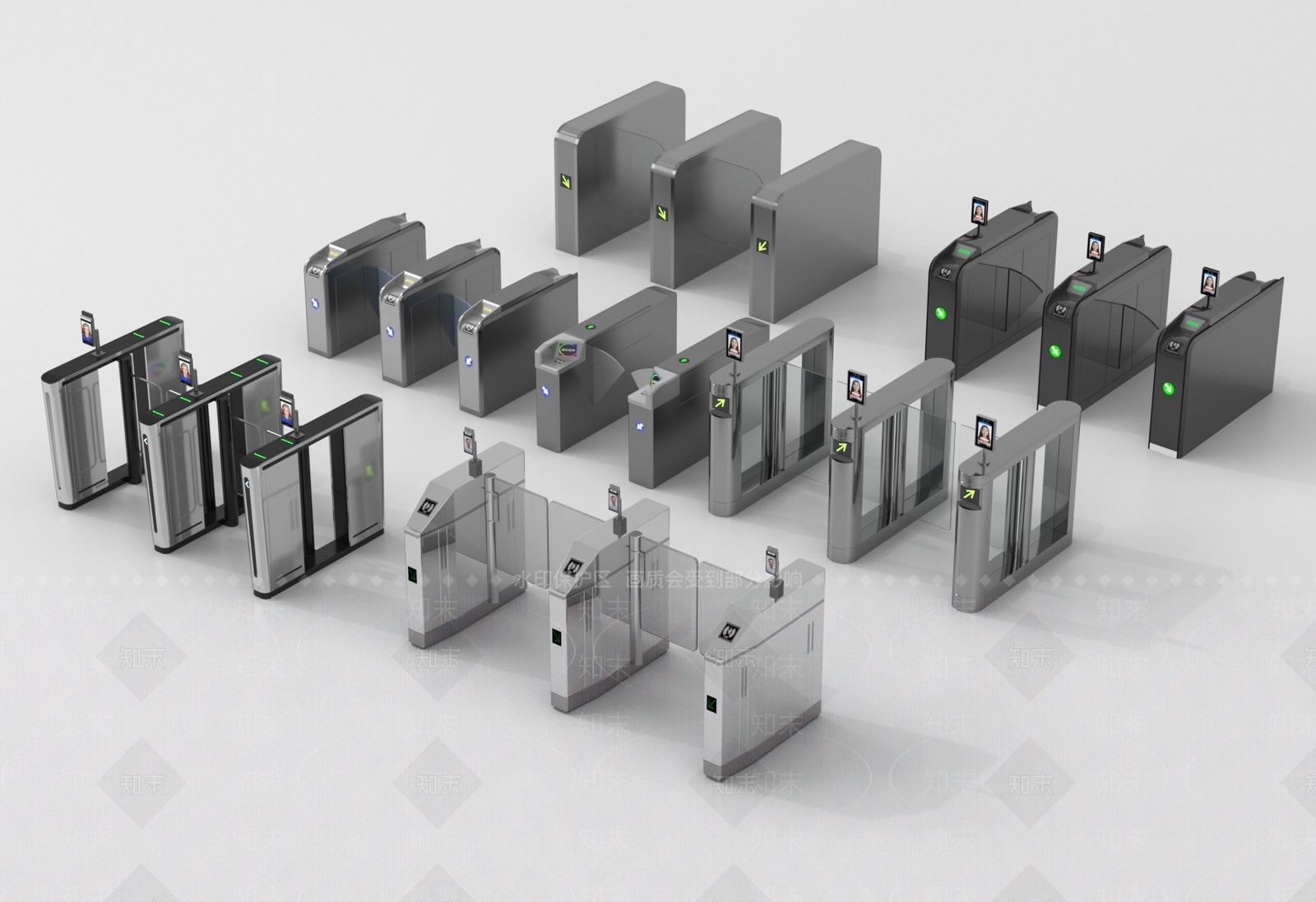 门禁SU模型下载【ID:1188368213】