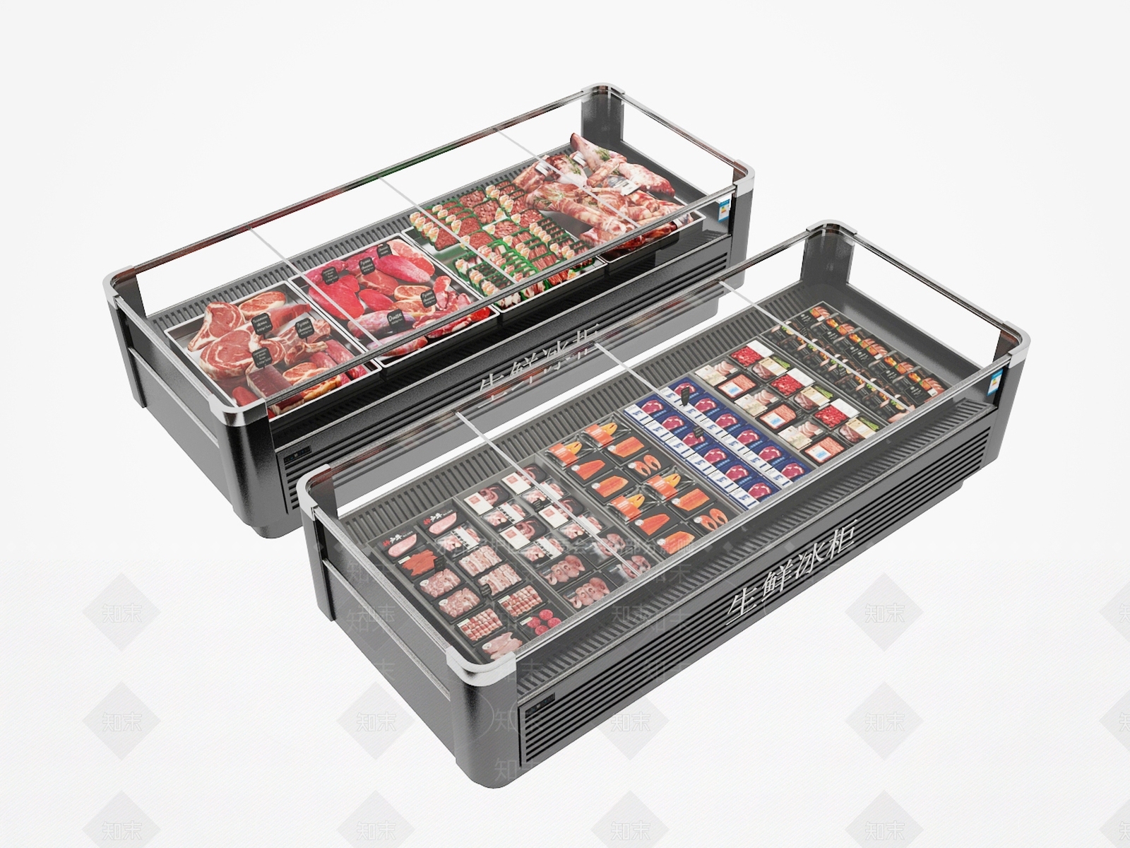 冰箱3D模型下载【ID:1188379826】