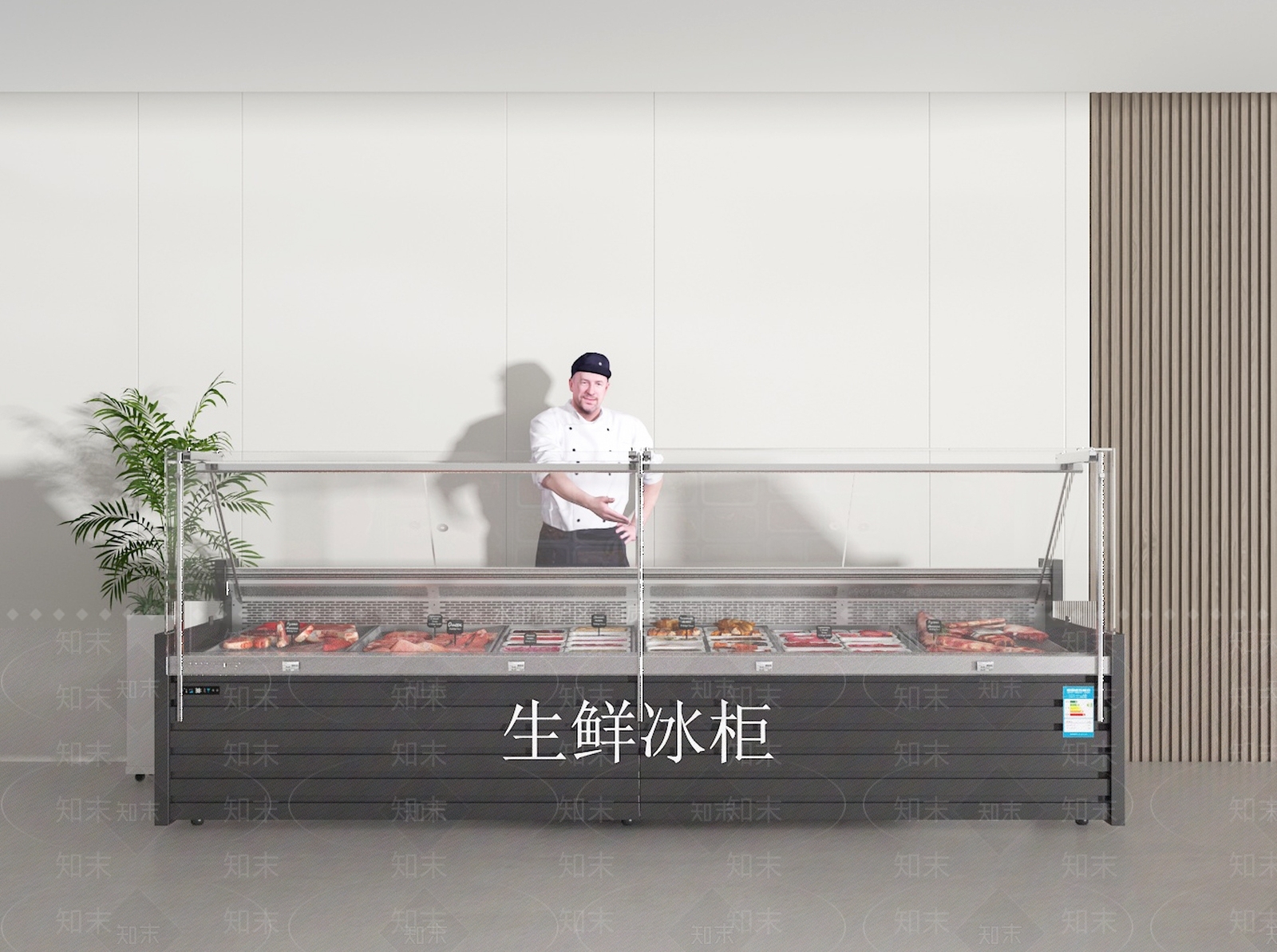 冰柜SU模型下载【ID:1188381823】