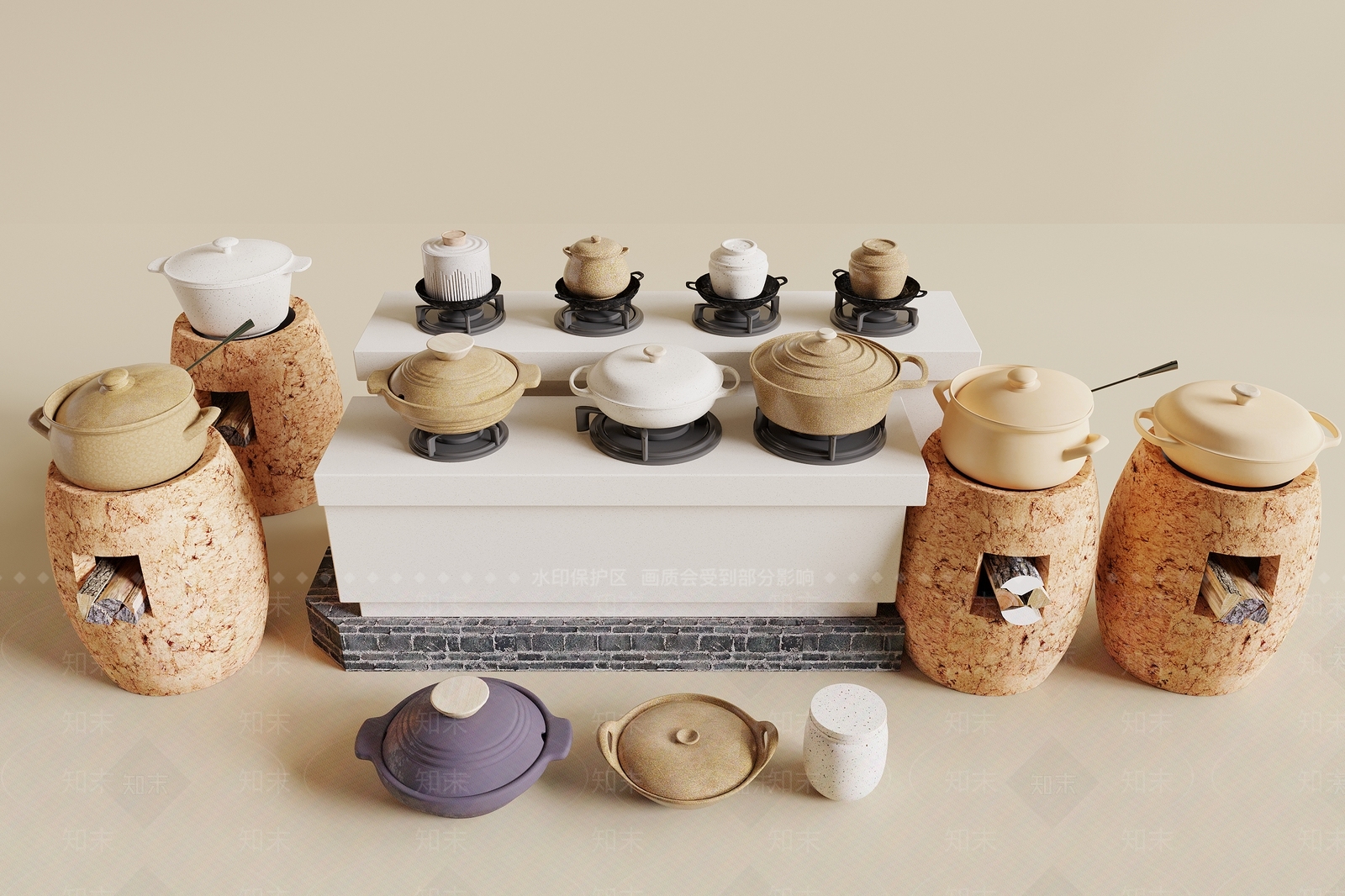 厨具SU模型下载【ID:1188388500】