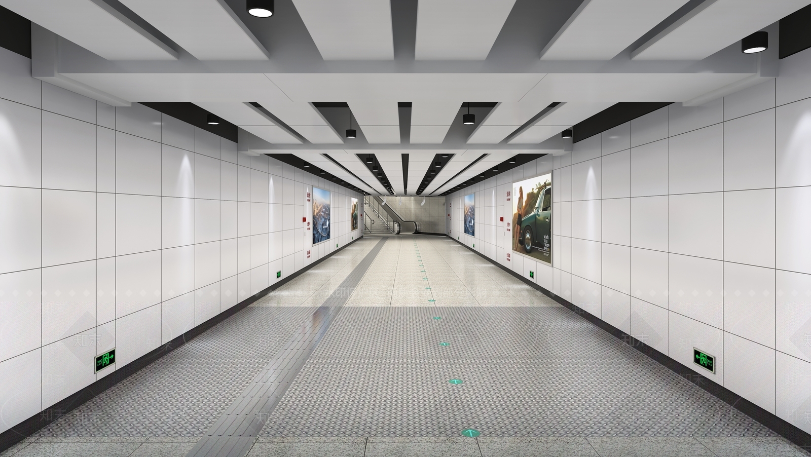 现代车站3D模型下载【ID:1188393390】